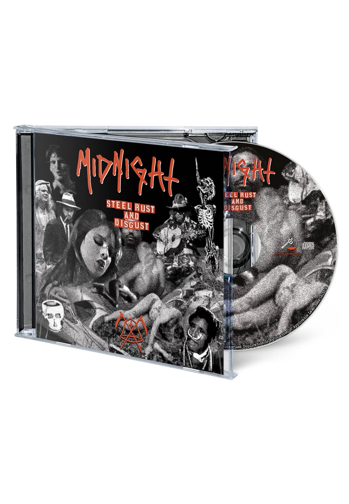 Midnight Steel, Rust And Disgust CD