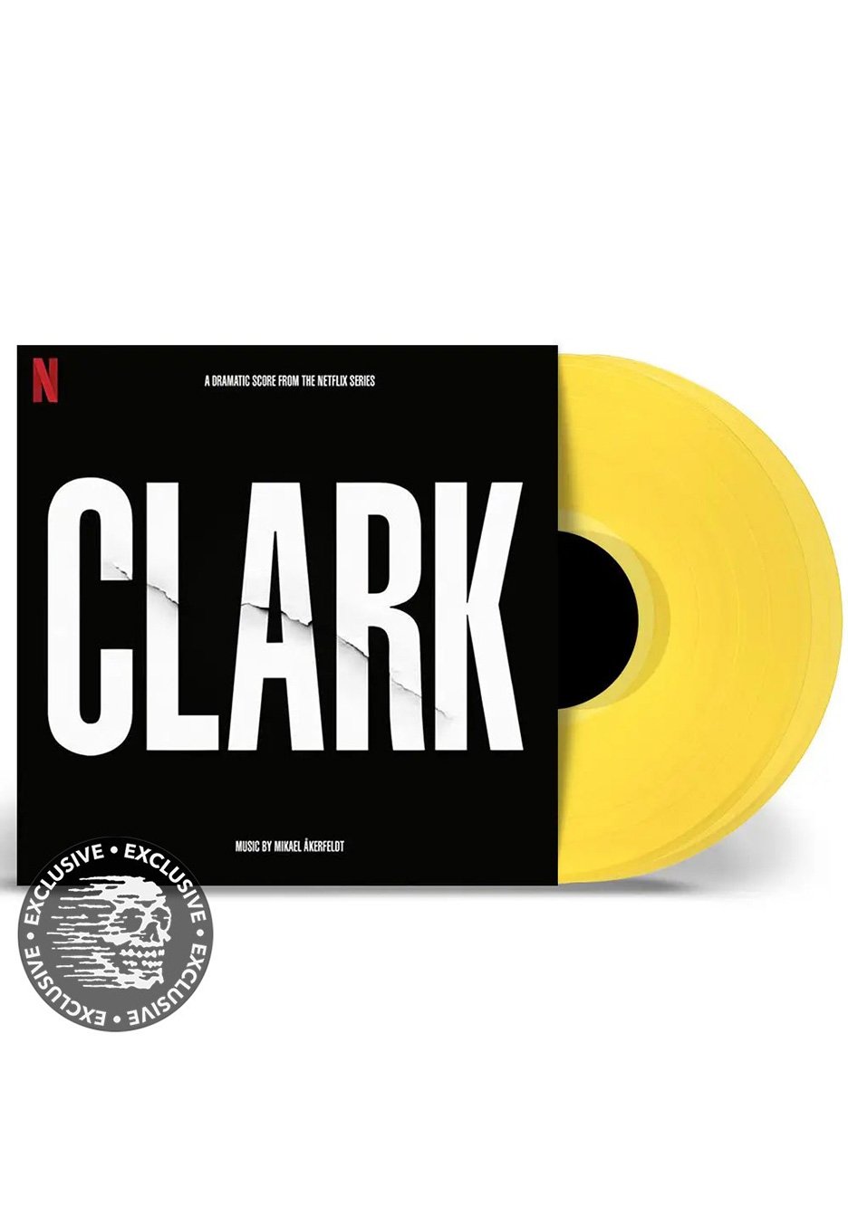 Mikael Åkerfeldt - Clark (Soundtrack From The Netflix Series) Transparent Sun Yellow - Colored 2 Vinyl