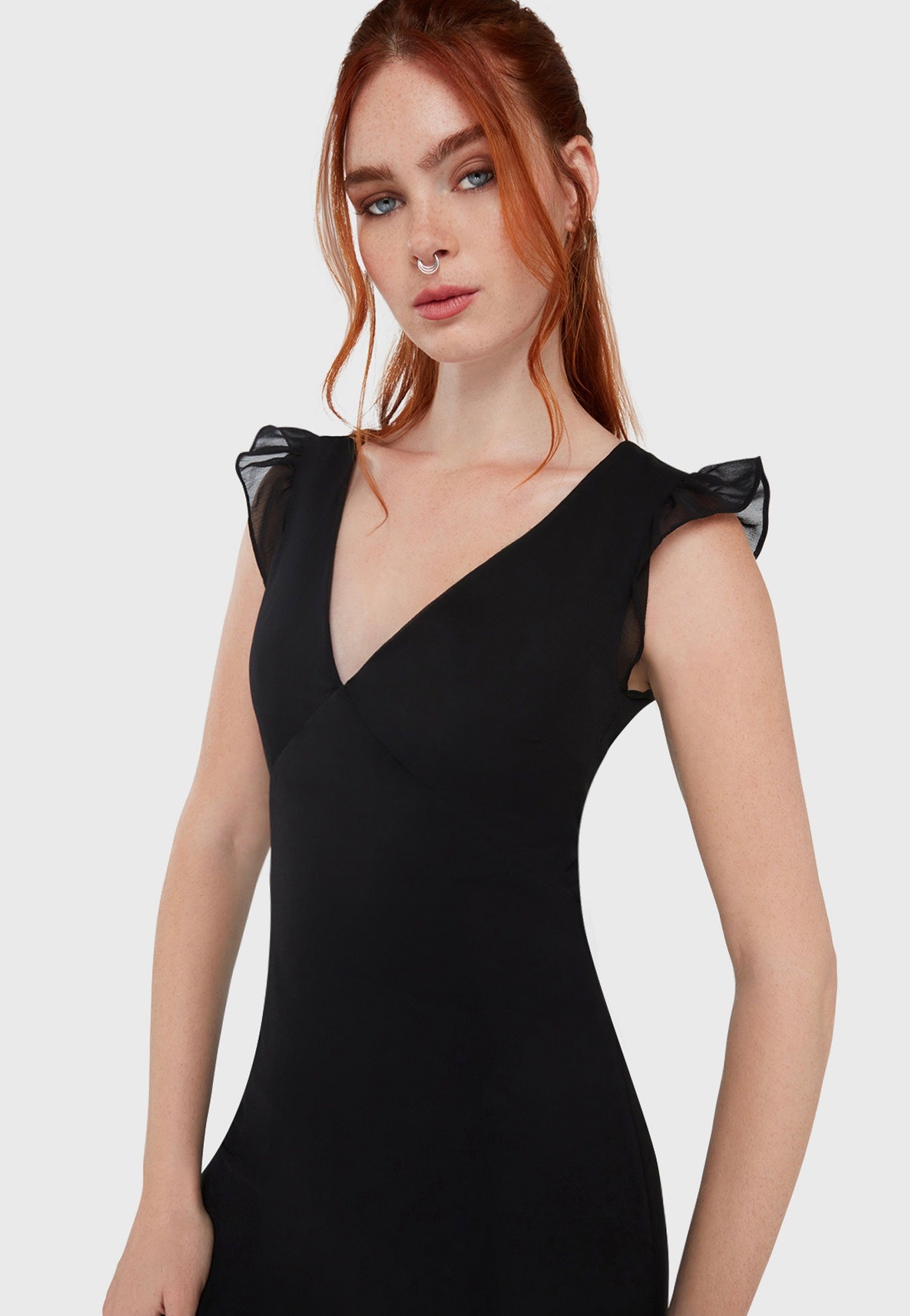 Killstar - Misty Hollow Midi Black - Dress | Women-Image