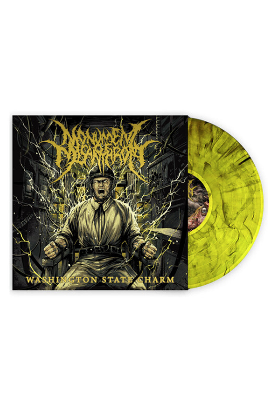 Monument Of Misanthropy - Washington State Charm Ltd. Yellow/Black - Marbled Vinyl | Neutral-Image