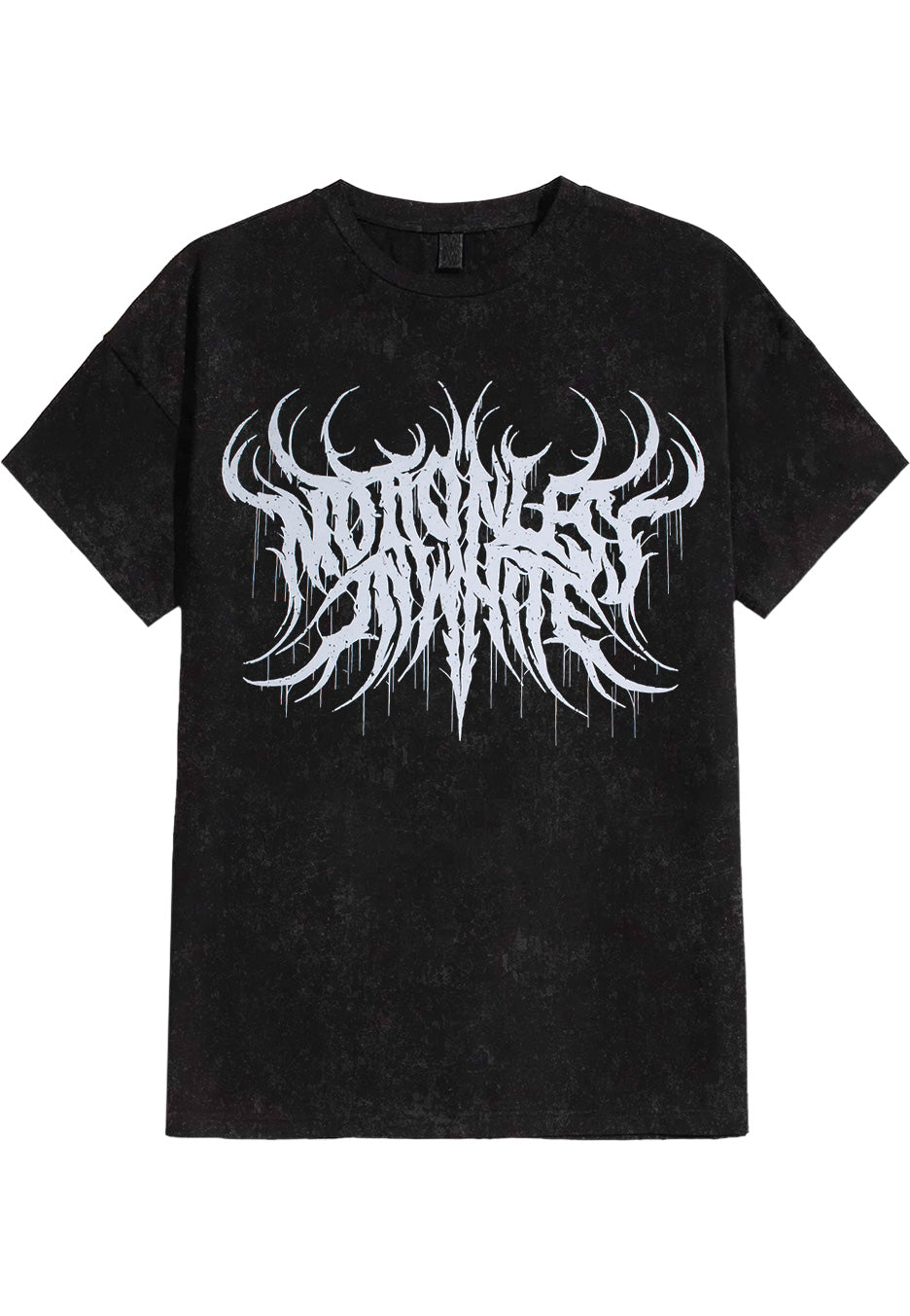 Motionless In White Fireball Acid Washed T-Shirt