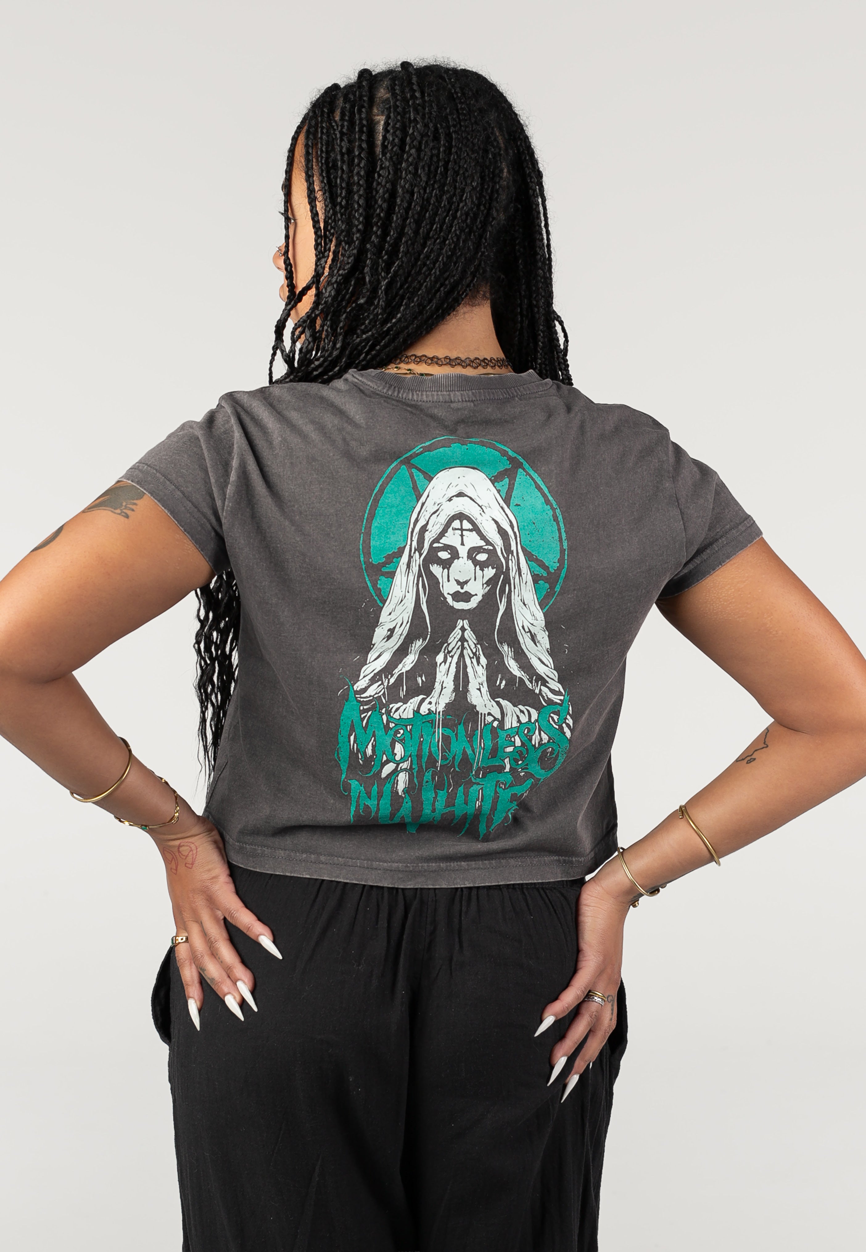Motionless In White - Hollow Points Vintage Cropped Magnet - Girly | Women-Image