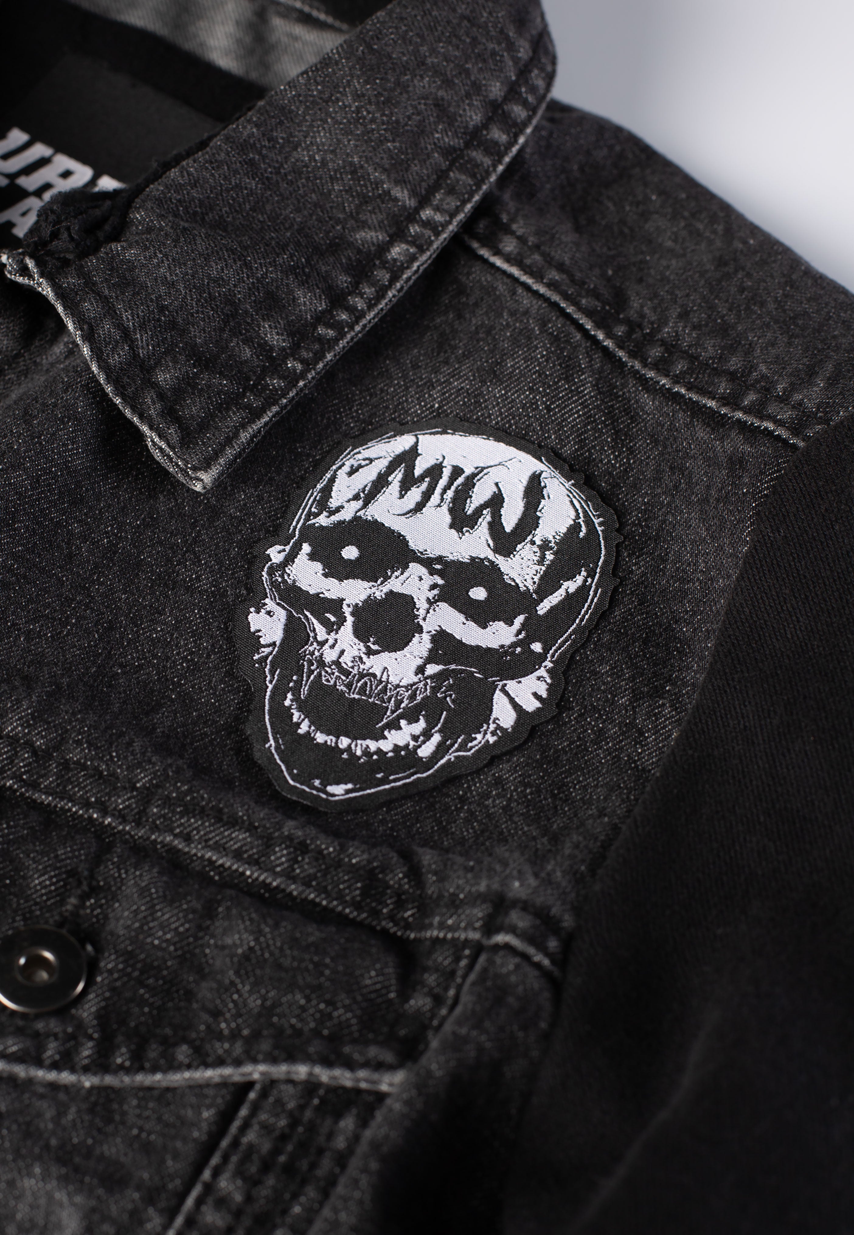 Motionless In White - Screaming Skull Die Cut - Patch | Men-Image