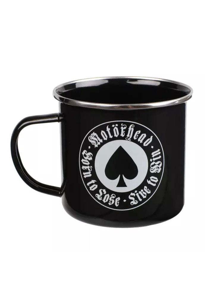 Motörhead Born To Lose Enamel Taza