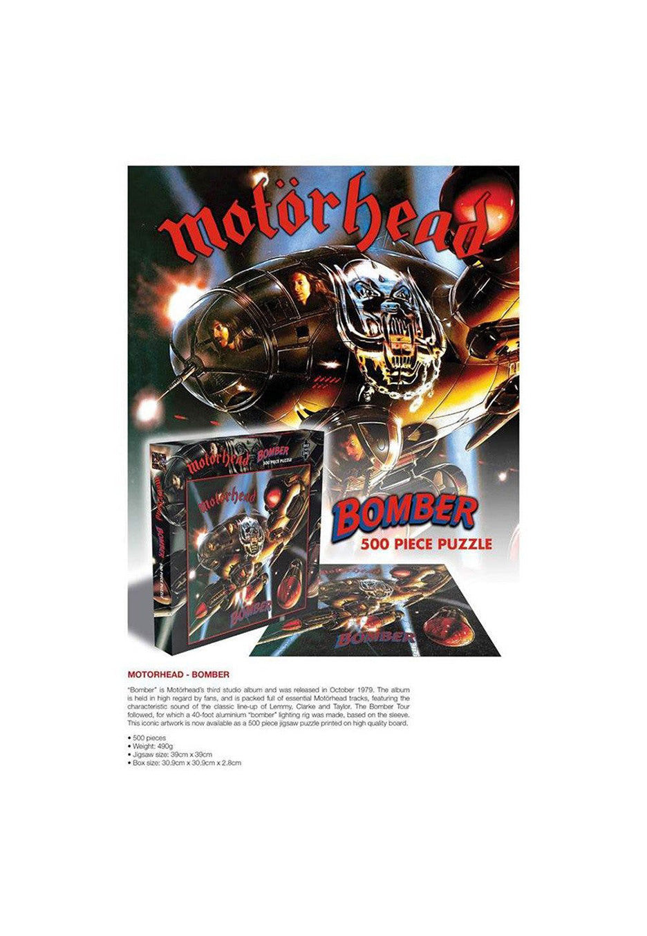 Motörhead - Bomber - Jigsaw Puzzle