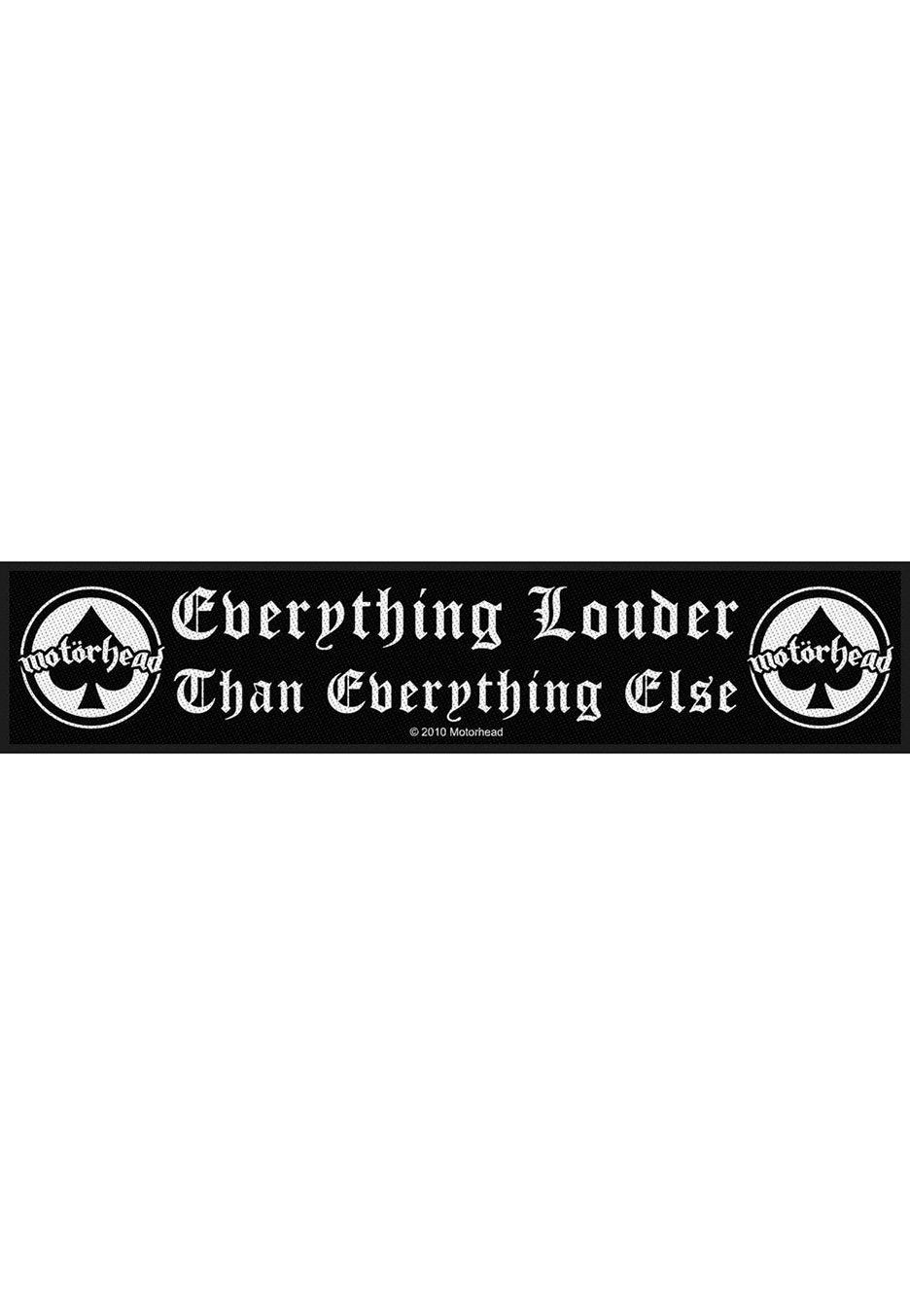 Motörhead - Everything Louder Superstrip - Patch
