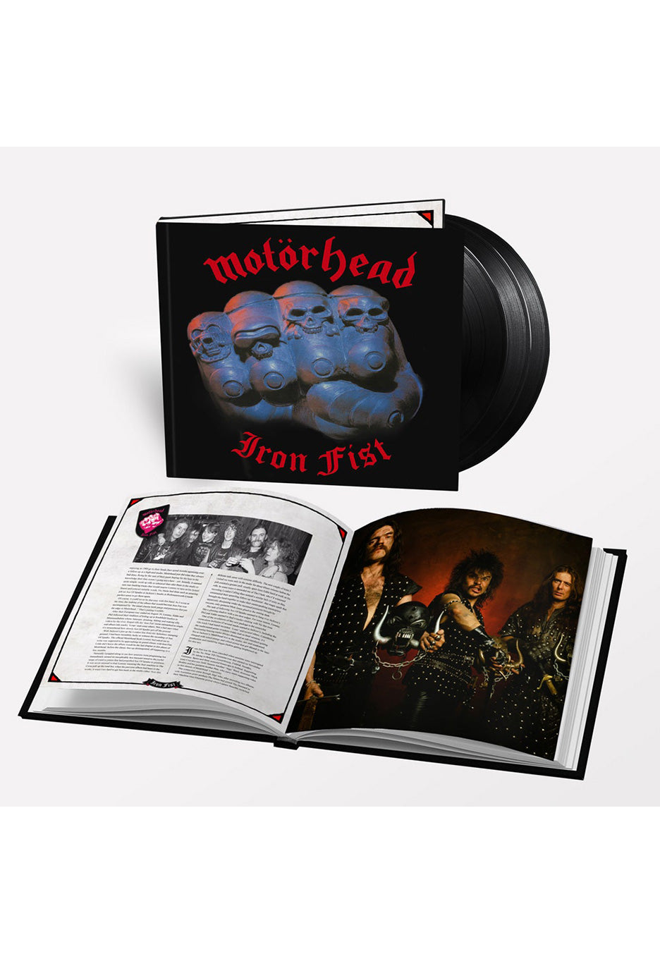 Motörhead Iron Fist (40Th Anniversary Edition) 3 Vinyl