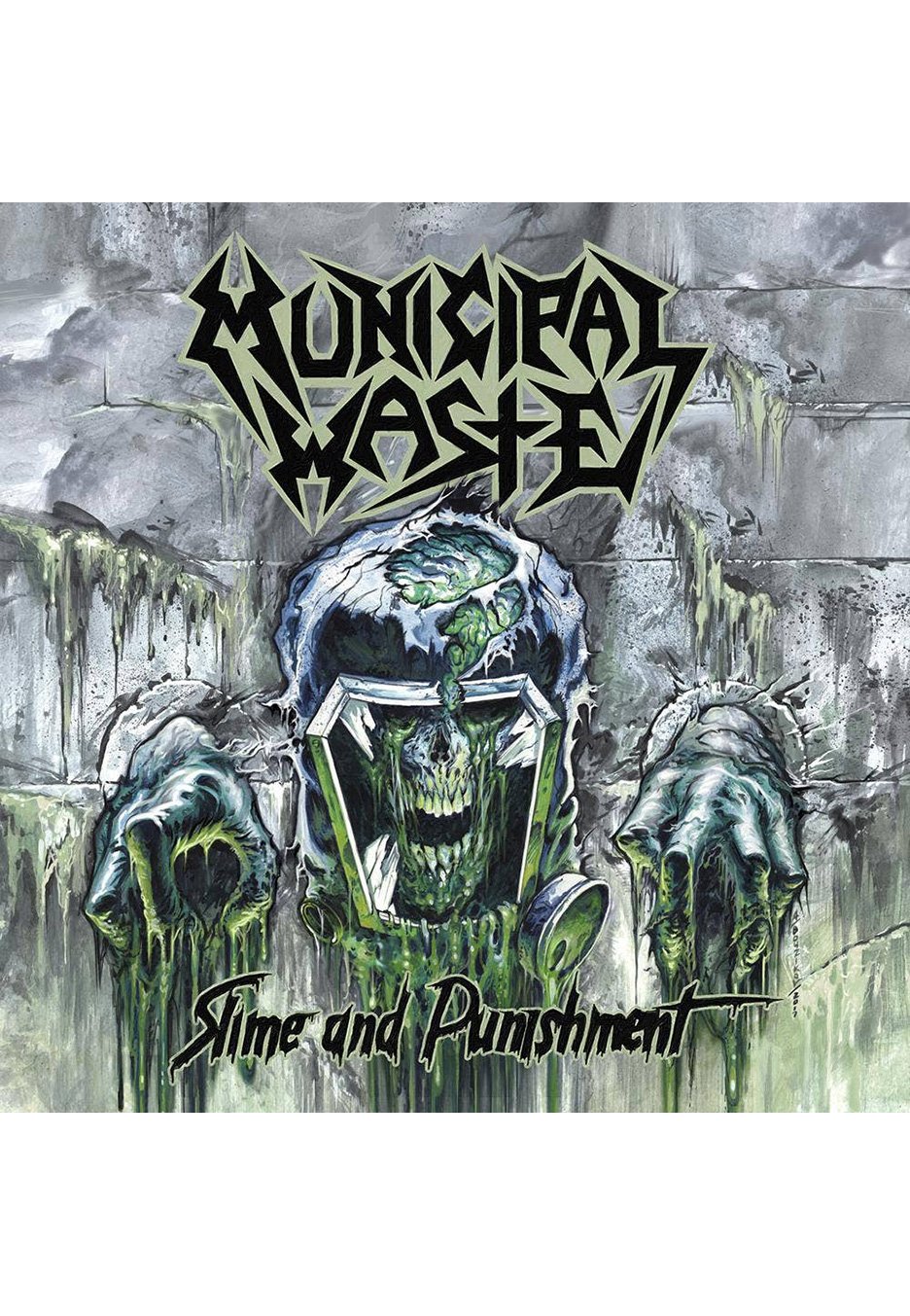 Municipal Waste - Slime And Punishment Clear - Colored MC