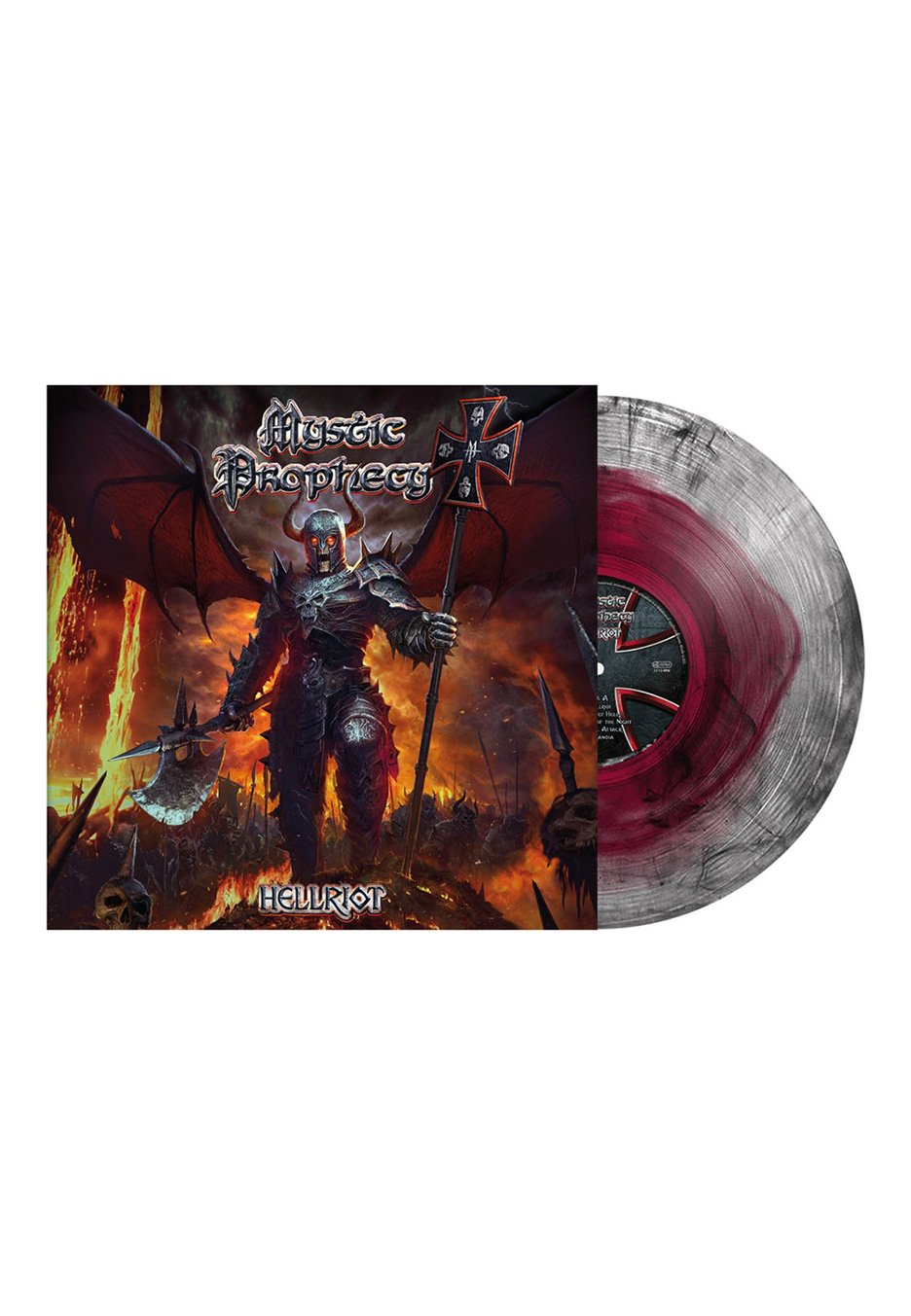 Mystic Prophecy - Hellriot Black Smoke Red Yolk - Colored Vinyl