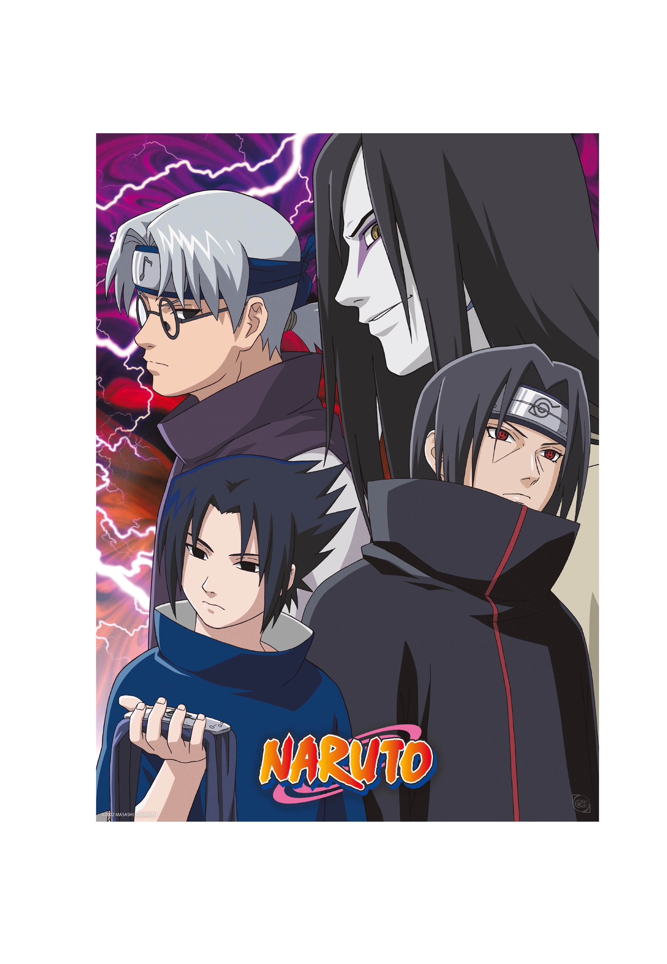 Naruto - Konoha Ninjas / Deserts Chibi Set - Poster | Nuclear Blast