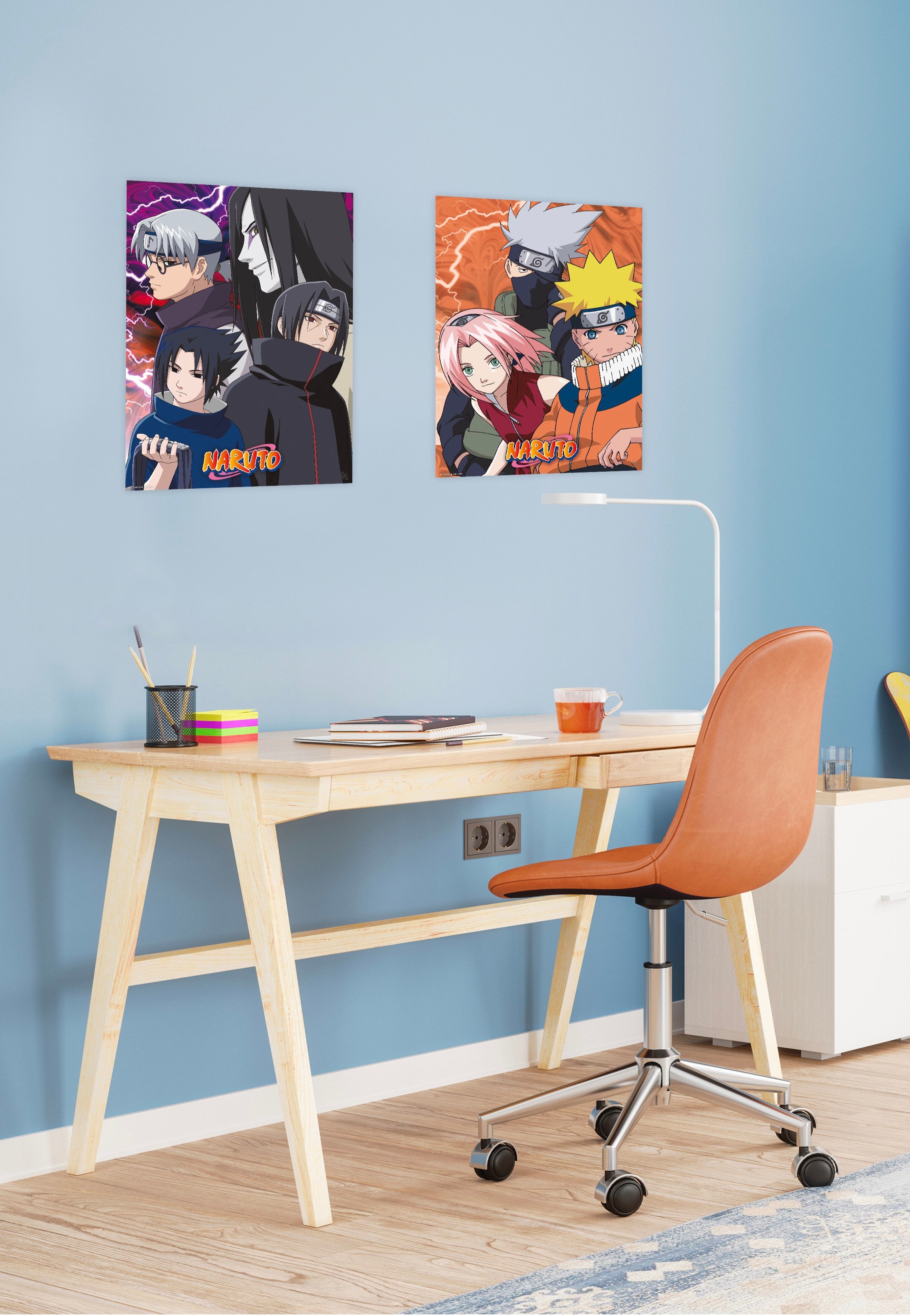 Naruto - Konoha Ninjas / Deserts Chibi Set - Poster | Nuclear Blast