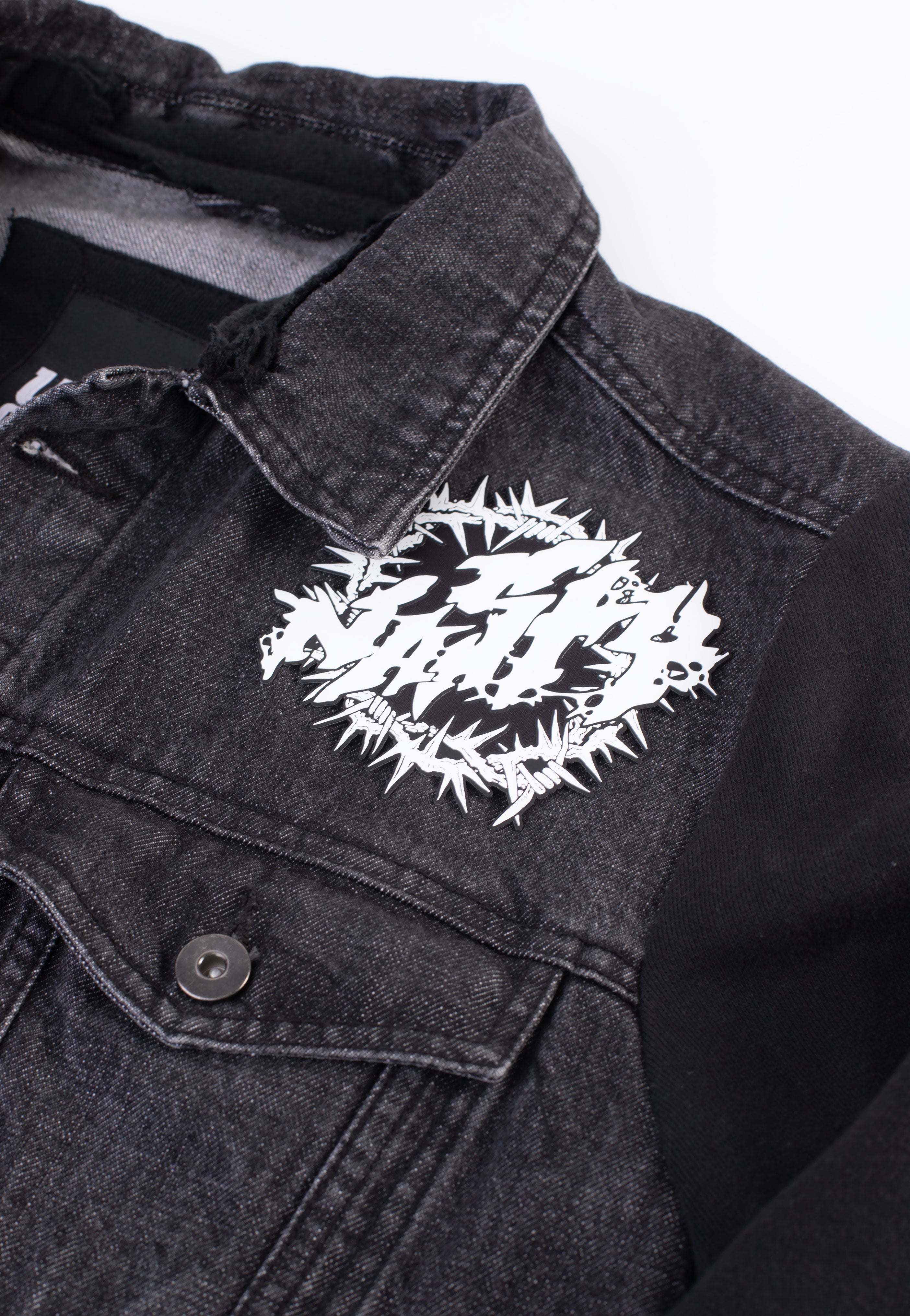 Nasty - Crown Of Thorns 3D Silicone/Satin - Patch | Neutral-Image