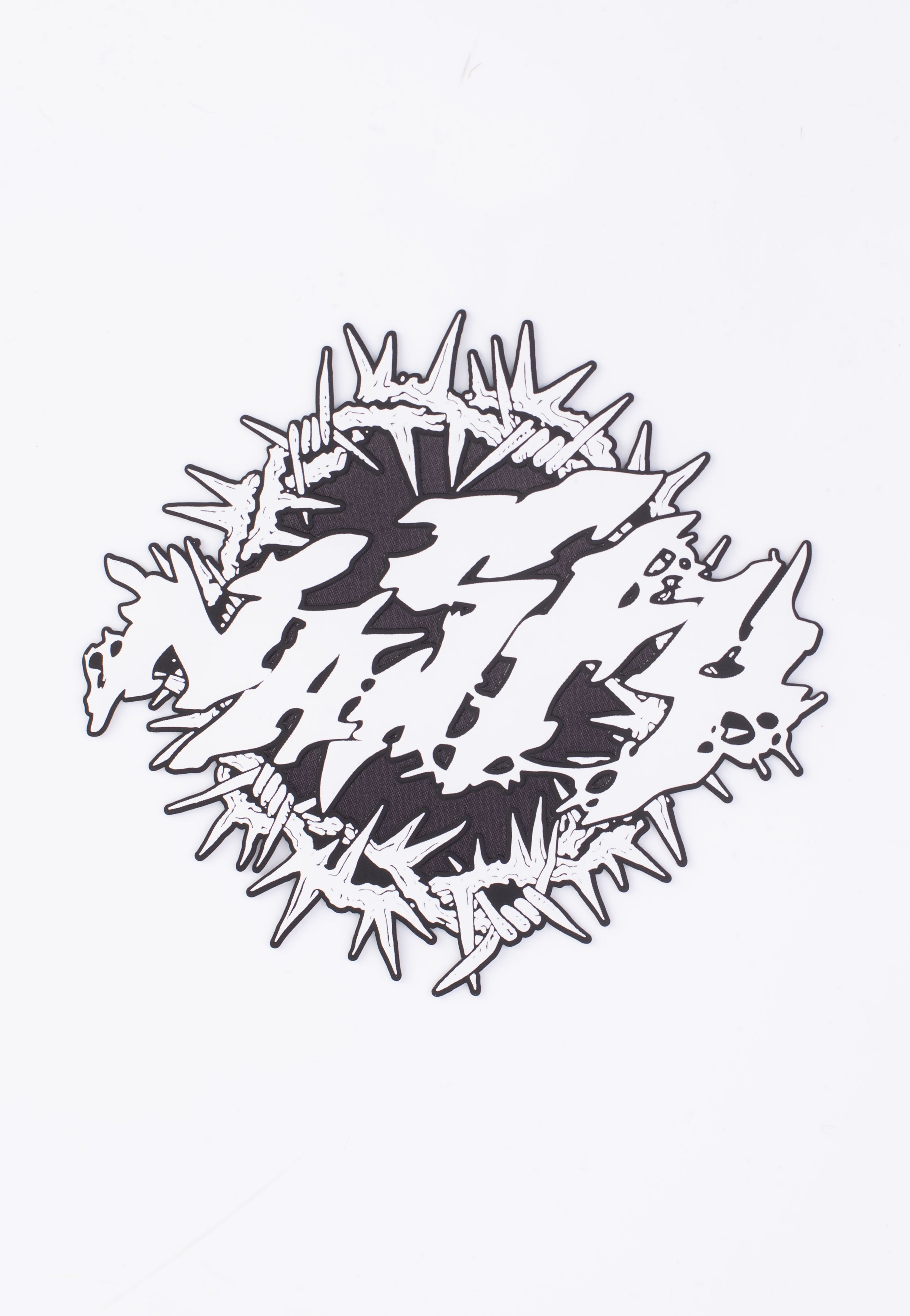 Nasty - Crown Of Thorns 3D Silicone/Satin - Patch | Neutral-Image