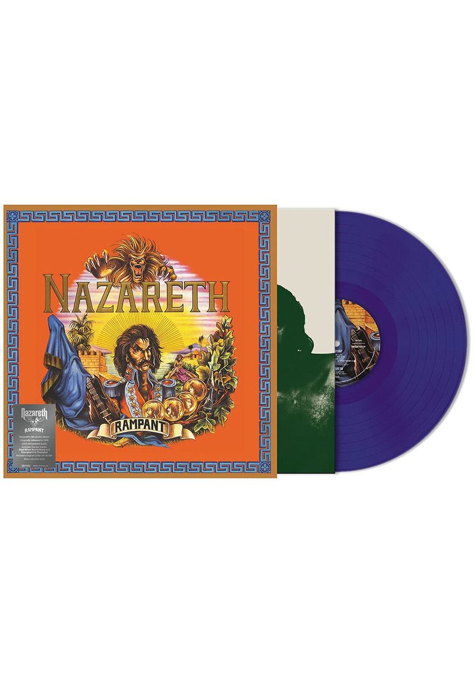 Nazareth - Rampant Blue - Colored Vinyl
