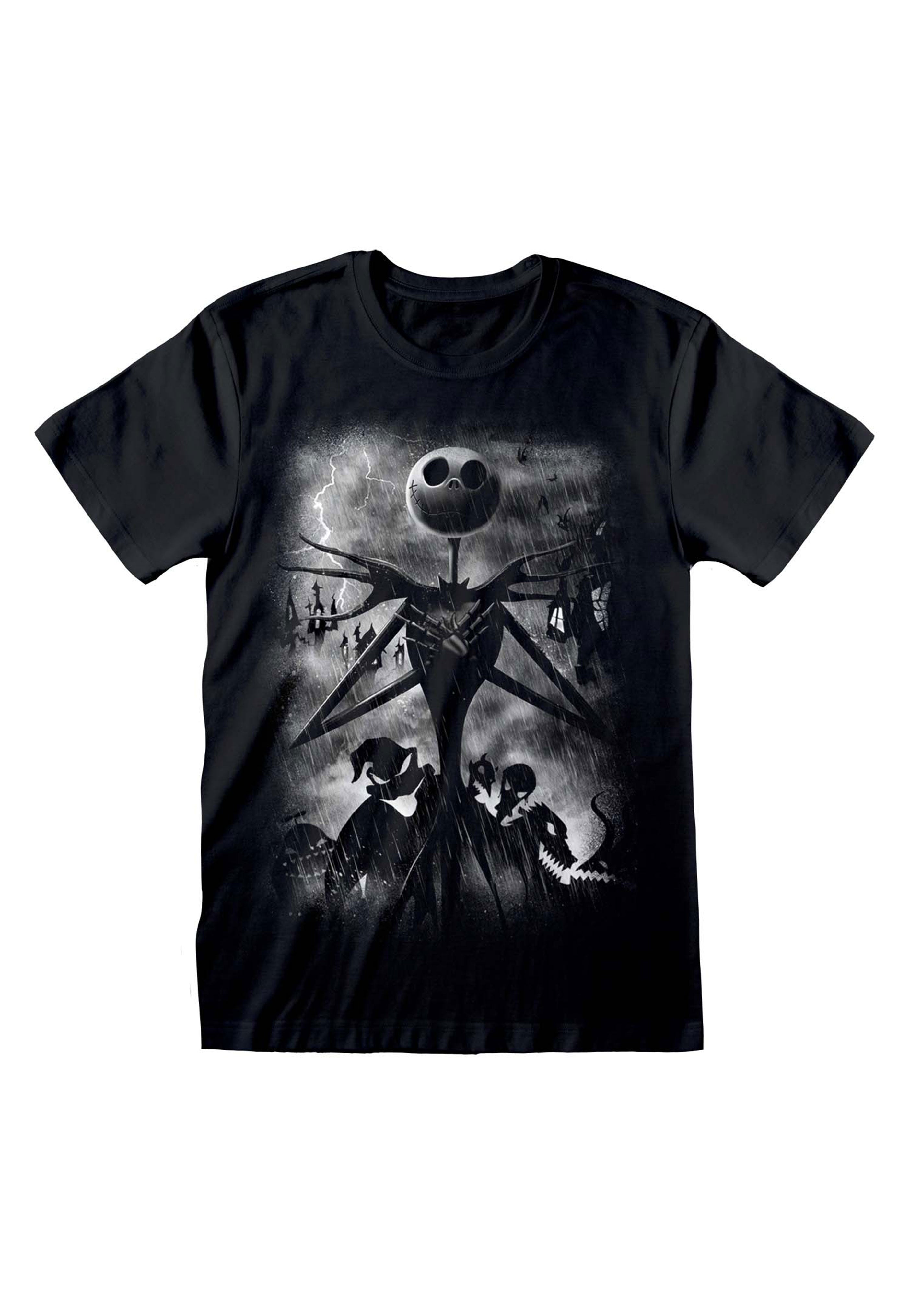 The Nightmare Before Christmas - Stormy Skies - T-Shirt | Neutral-Image
