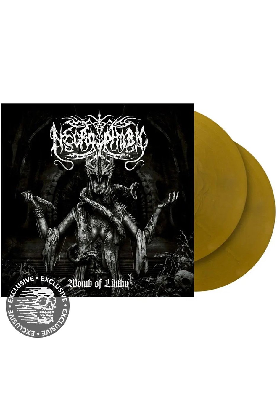 Necrophobic - Womb Of Lilithu (Re-Issue 2022) Gold - Colored 2 Vinyl