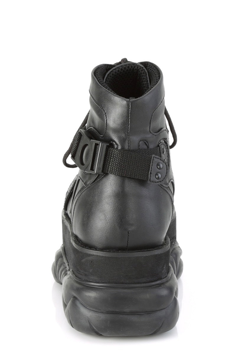 DemoniaCult - Neptune 181 Black Vegan Leather - Girl Shoes