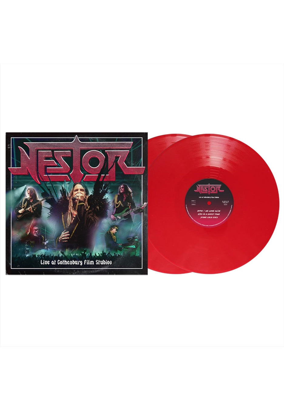Nestor Live At Gothenburg Film Studios Ltd. Red Colored 2 Vinyl