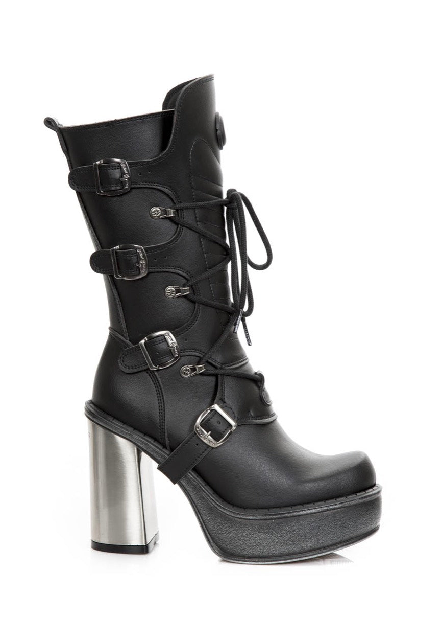 New Rock - M 9973 VS1 Black - Girl Shoes | Nuclear Blast