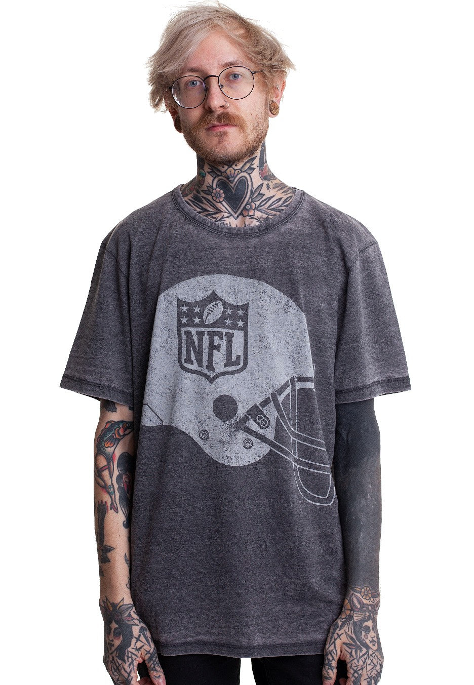 NFL - Helmet Shield Grey - T-Shirt | Men-Image