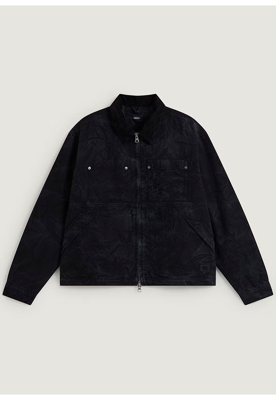 Vans Nico Cropped Chore Canvas Black Jacke