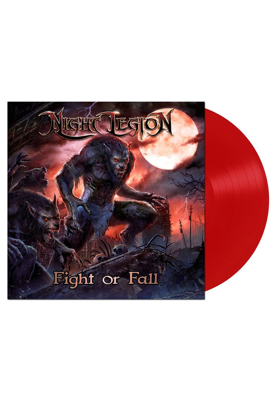 Night Legion - Fight Or Fall Red - Colored Vinyl