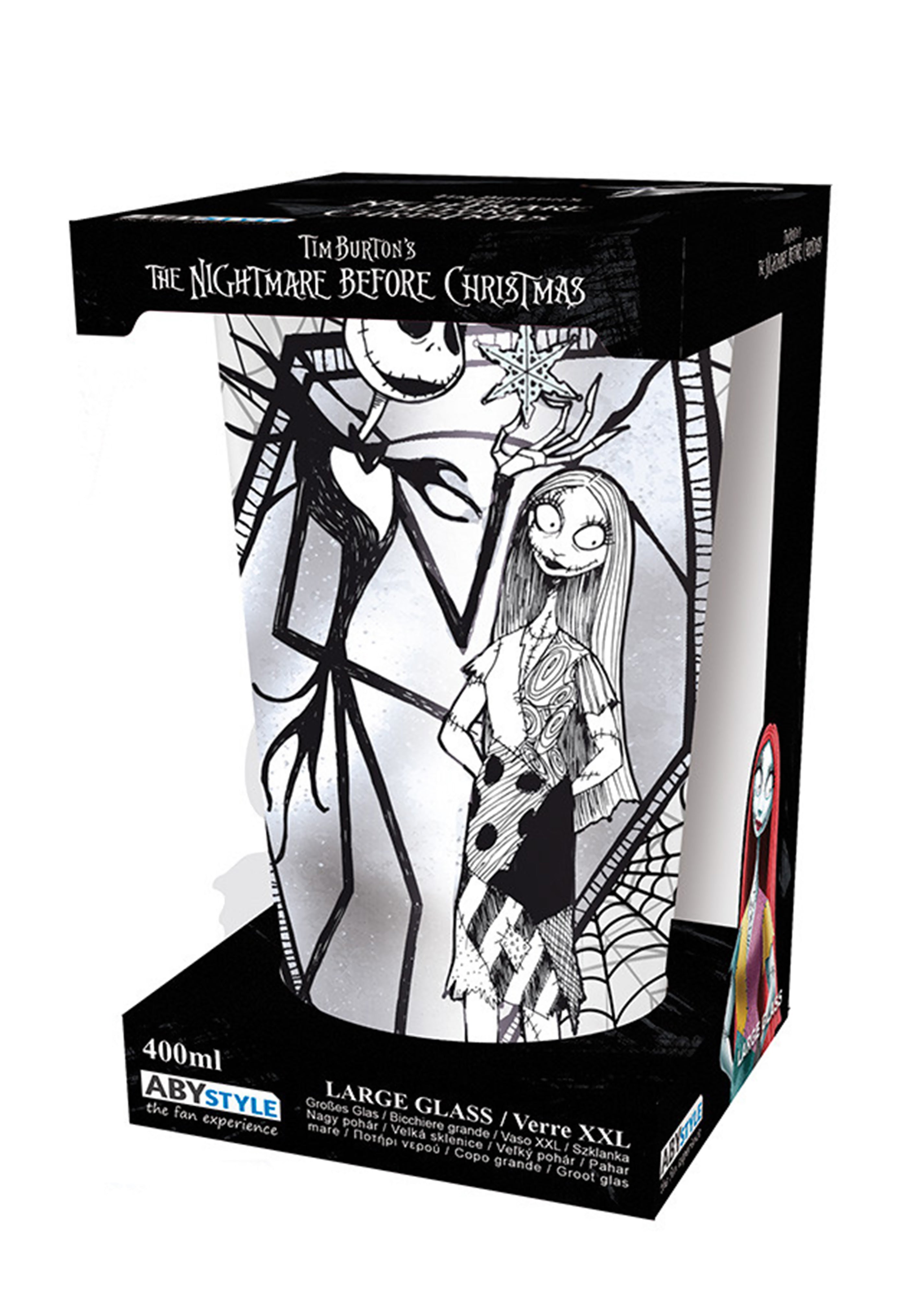 The Nightmare Before Christmas - Jack & Sally - Glass | Neutral-Image