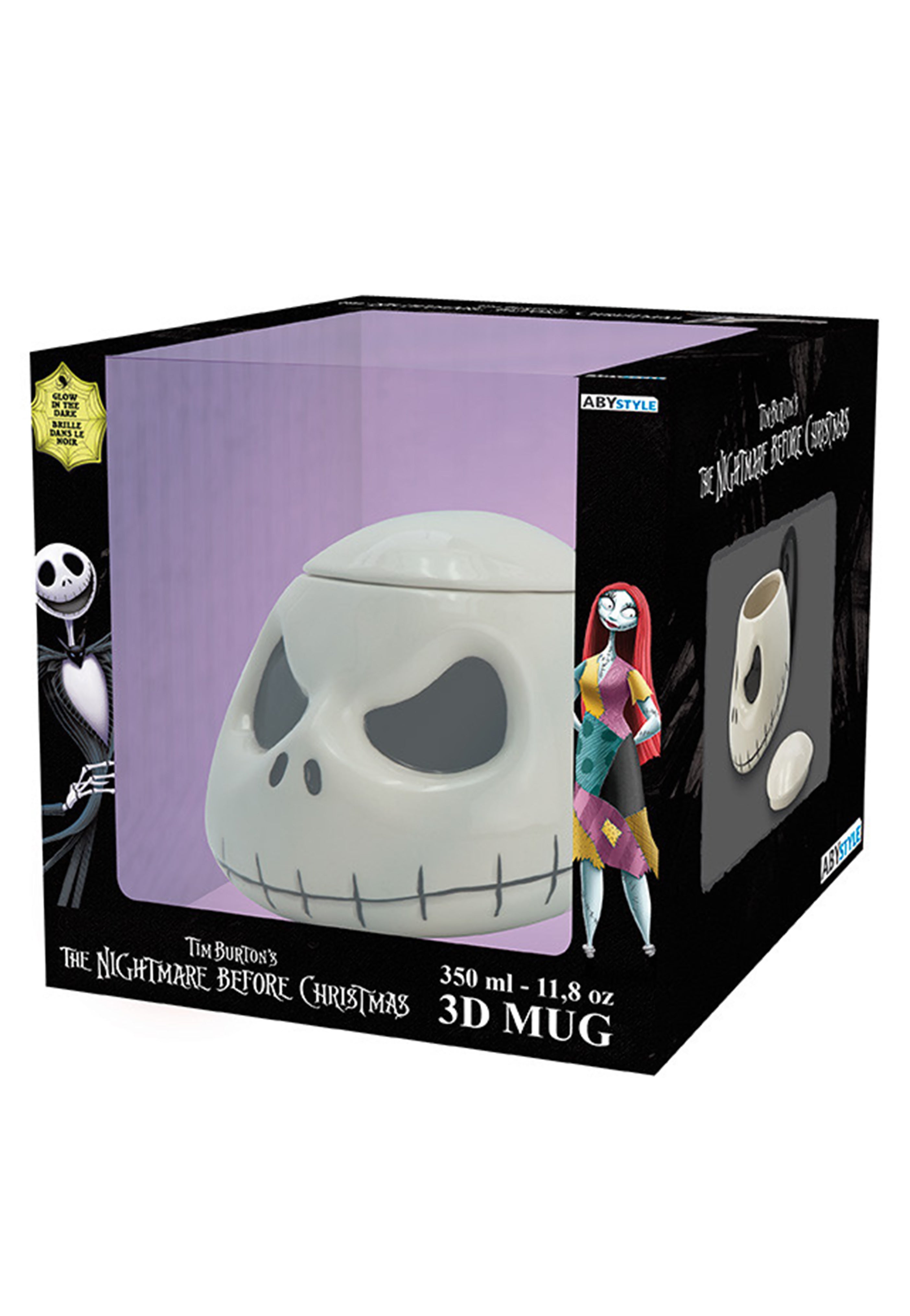 The Nightmare Before Christmas - Jack Glow In The Dark 3D - Mug | Neutral-Image