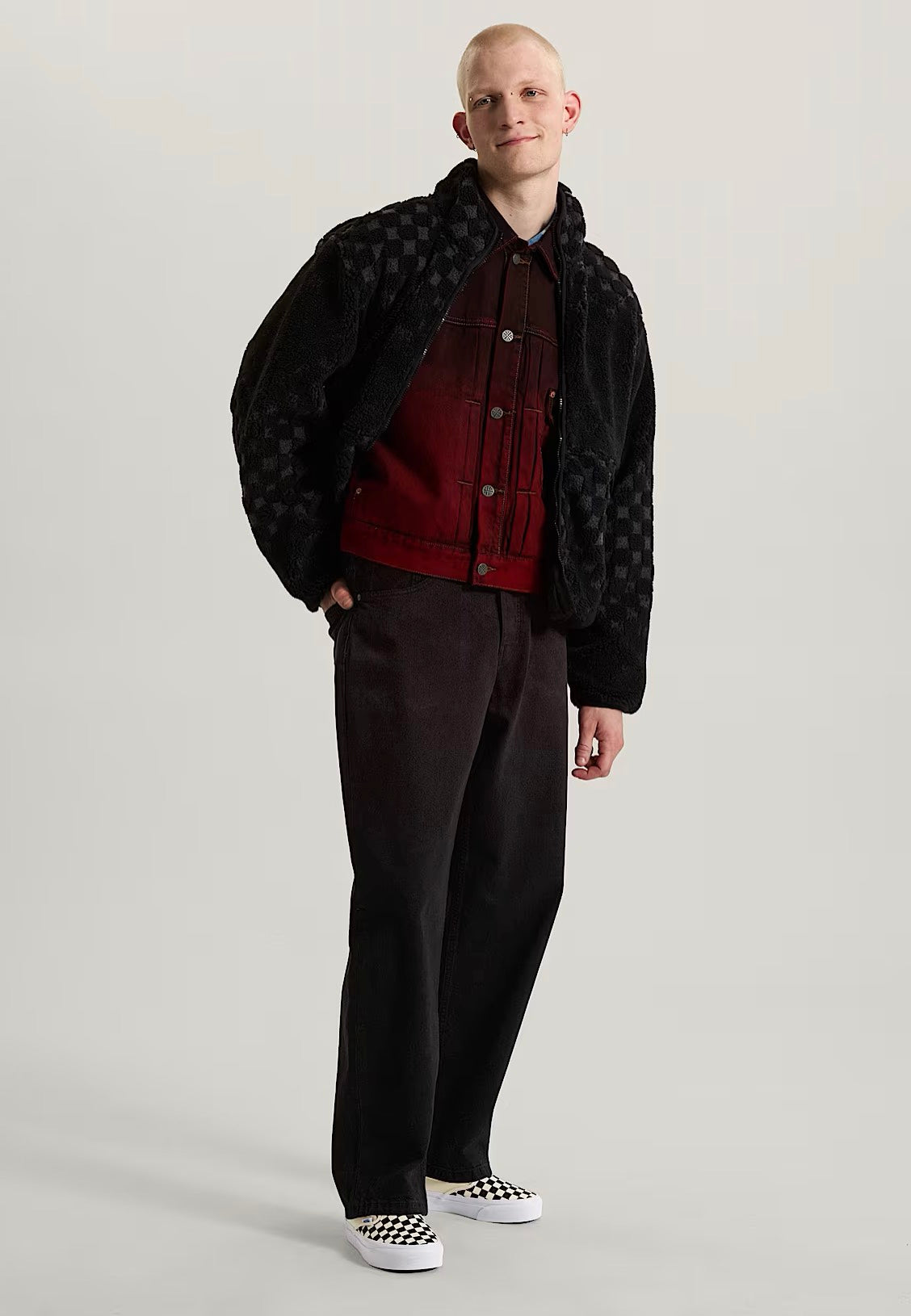 Vans Nights High Pile Black Jacke