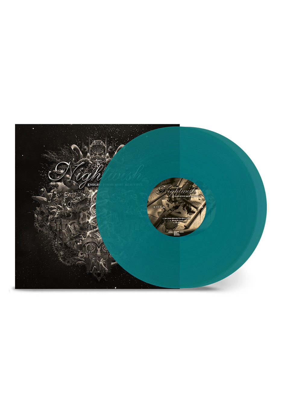 Nightwish Endless Forms Most Beautiful Ltd. Transparent Green Colored 2 Vinyl
