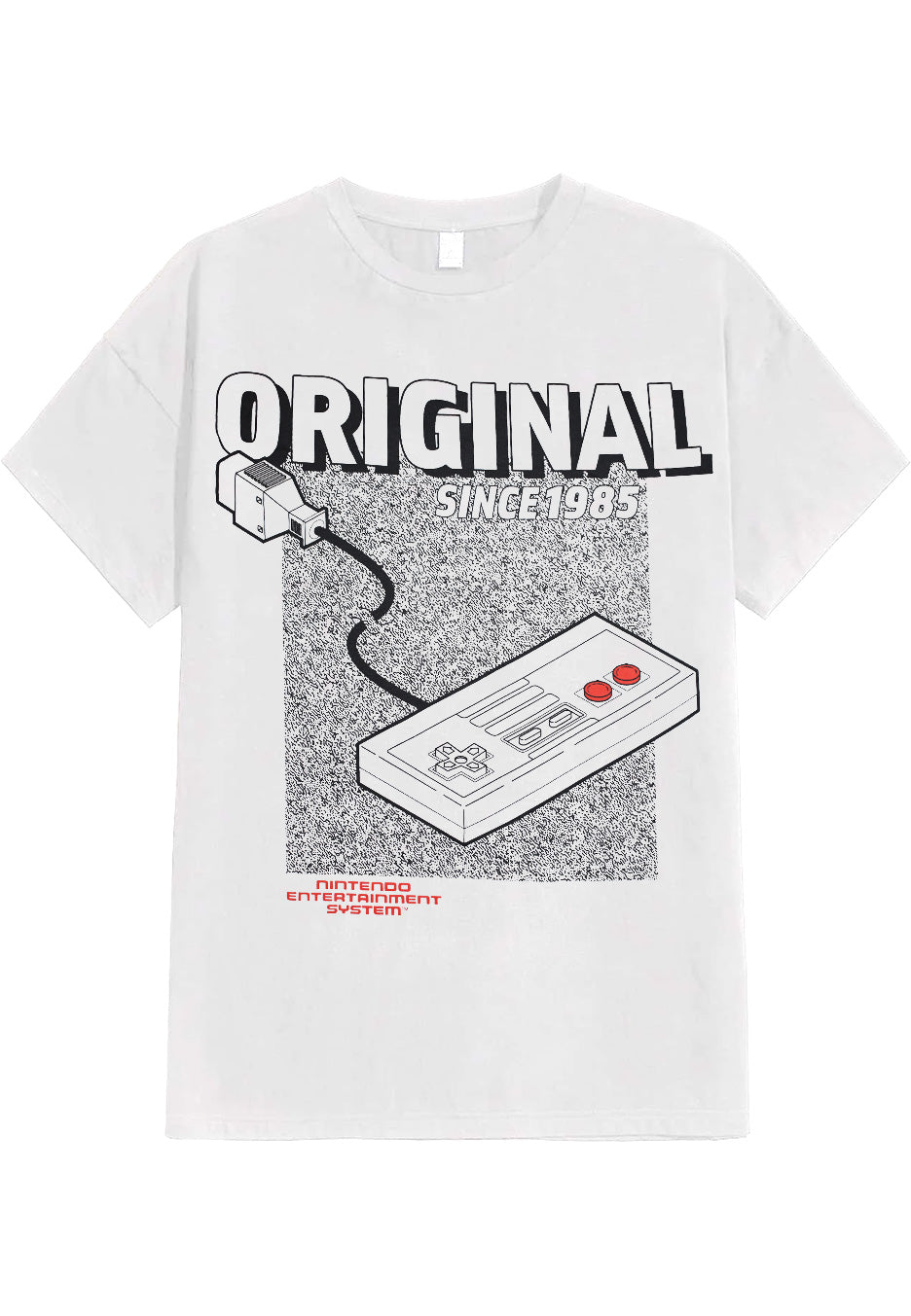 Nintendo - Orginal NES White - T-Shirt | Neutral-Image