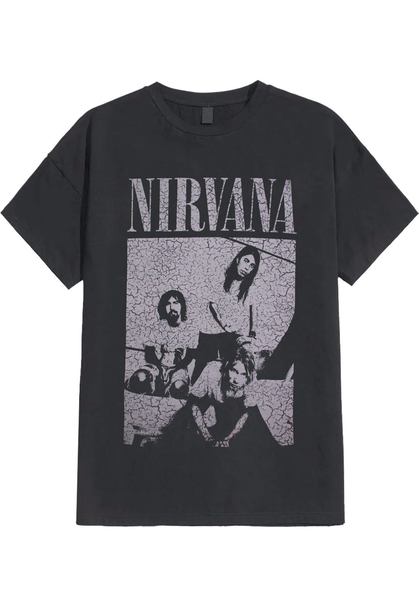 Nirvana - Distressed Sitting - T-Shirt | Nuclear Blast