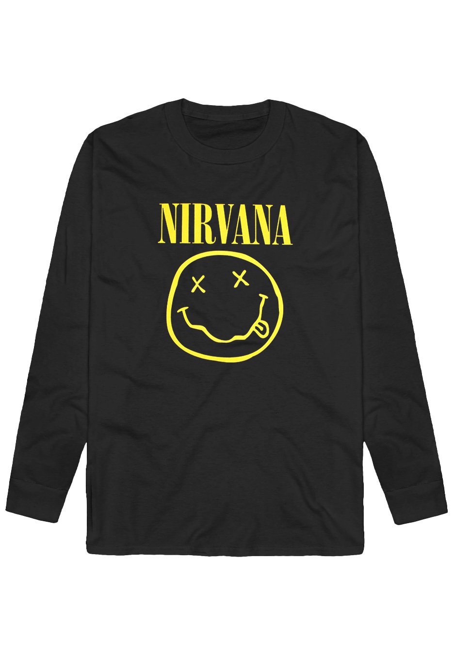 Nirvana - Happy Face Logo - Longsleeve