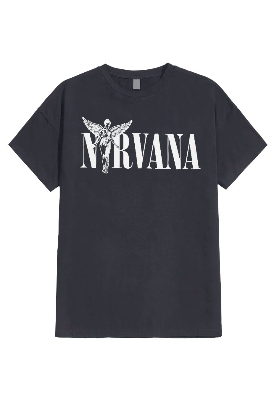Nirvana - In Utero 2 Charcoal - T-Shirt