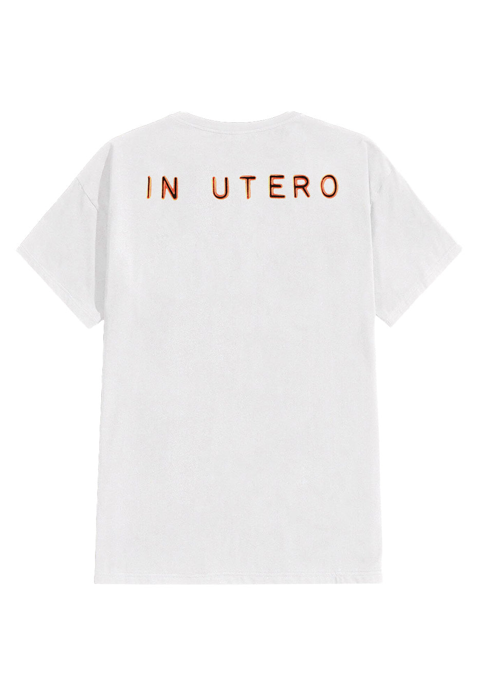 nirvana in utero tour s/s tシャツ white L Nirvana - In Utero White - T-Shirt | Nuclear Blast
