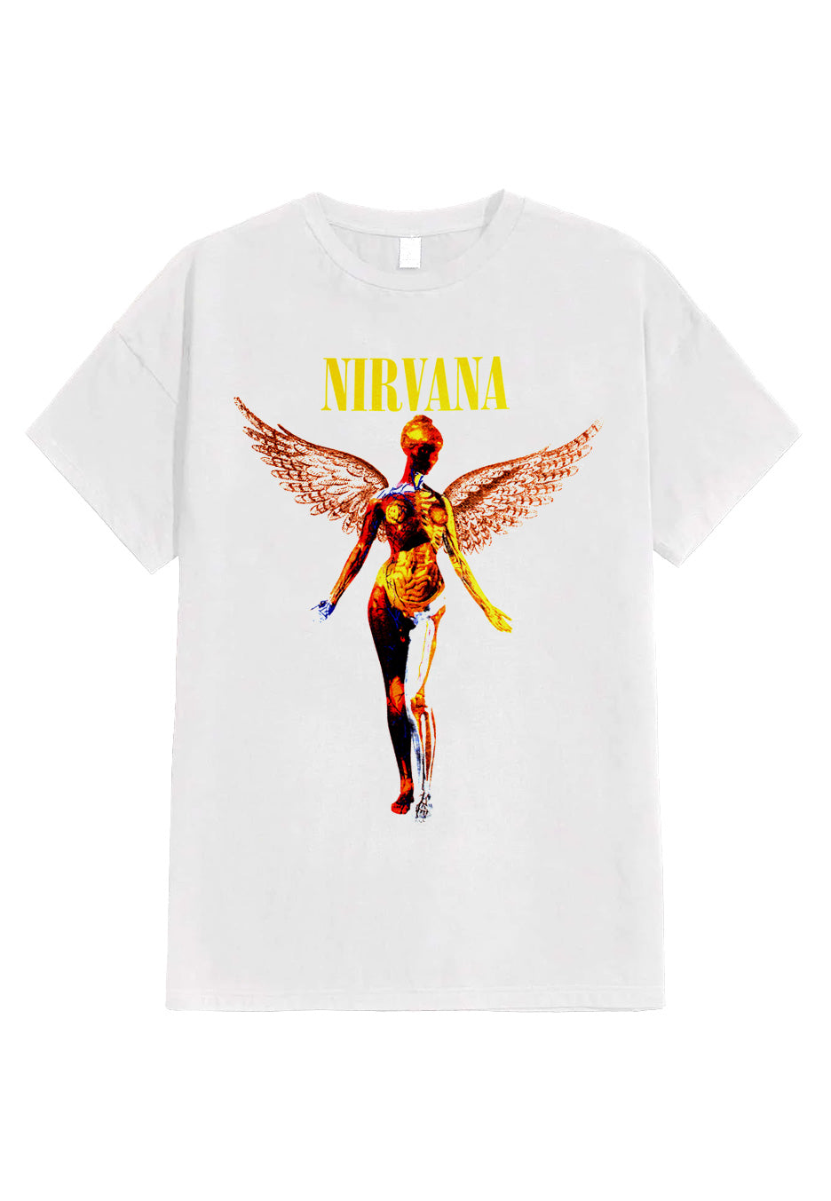 Nirvana - In Utero White - T-Shirt