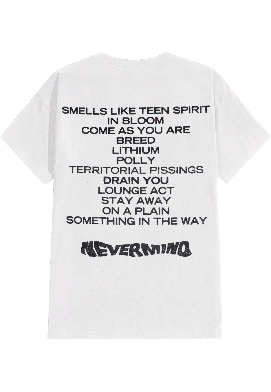 Nirvana - Nevermind Dollar Loose White - T-Shirt | Nuclear Blast