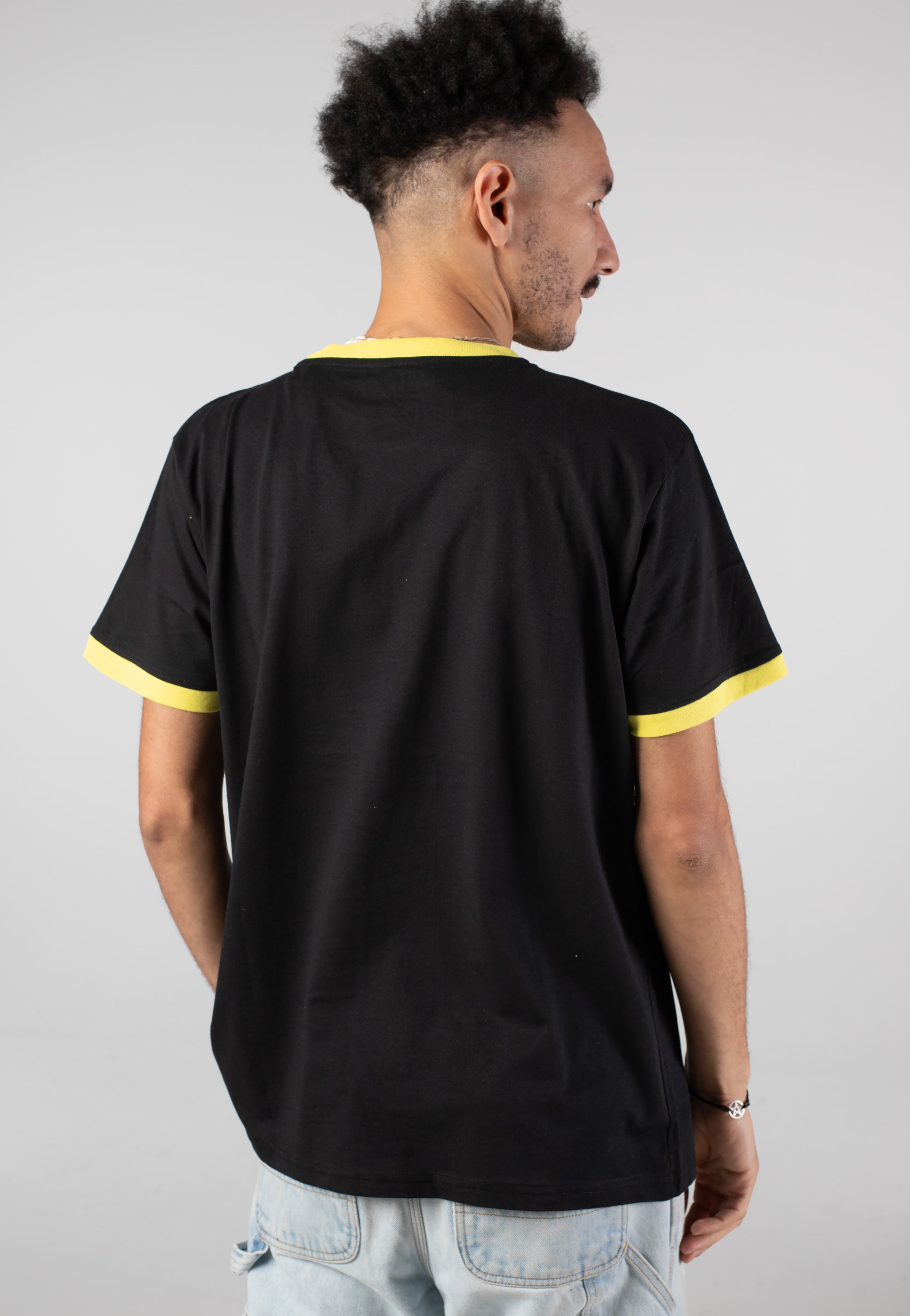 Nirvana - Outline Happy Face Ringer - T-Shirt | Nuclear Blast