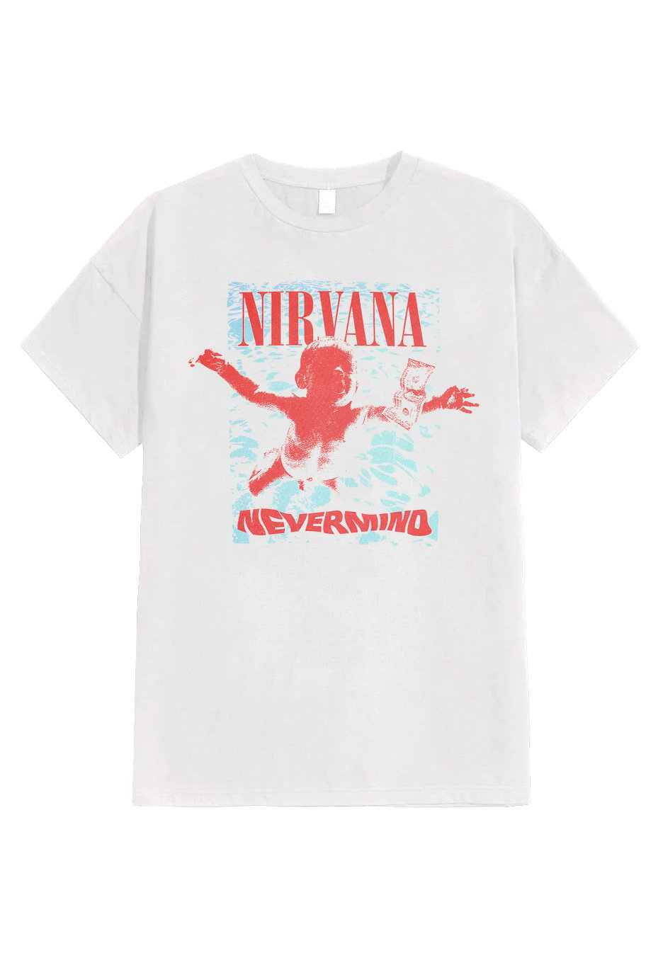 Nirvana - People Are People White - T-Shirt