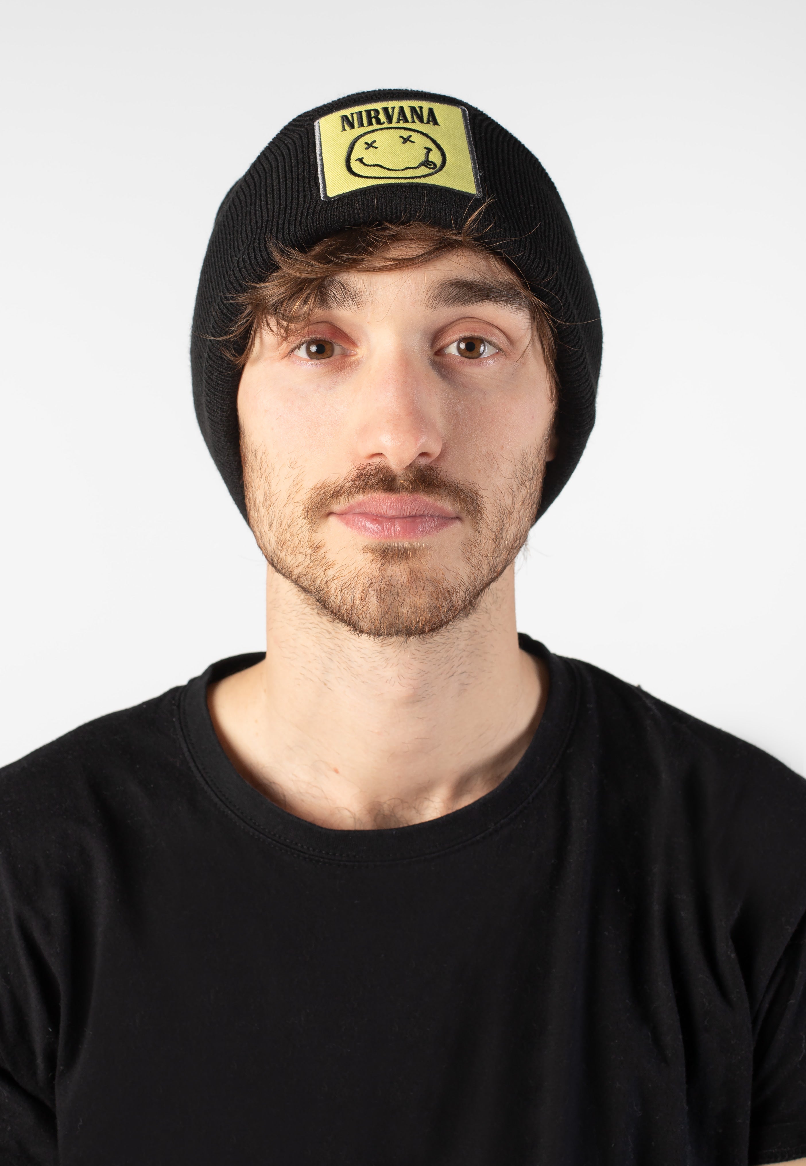 Nirvana - Square Logo - Beanie | Neutral-Image