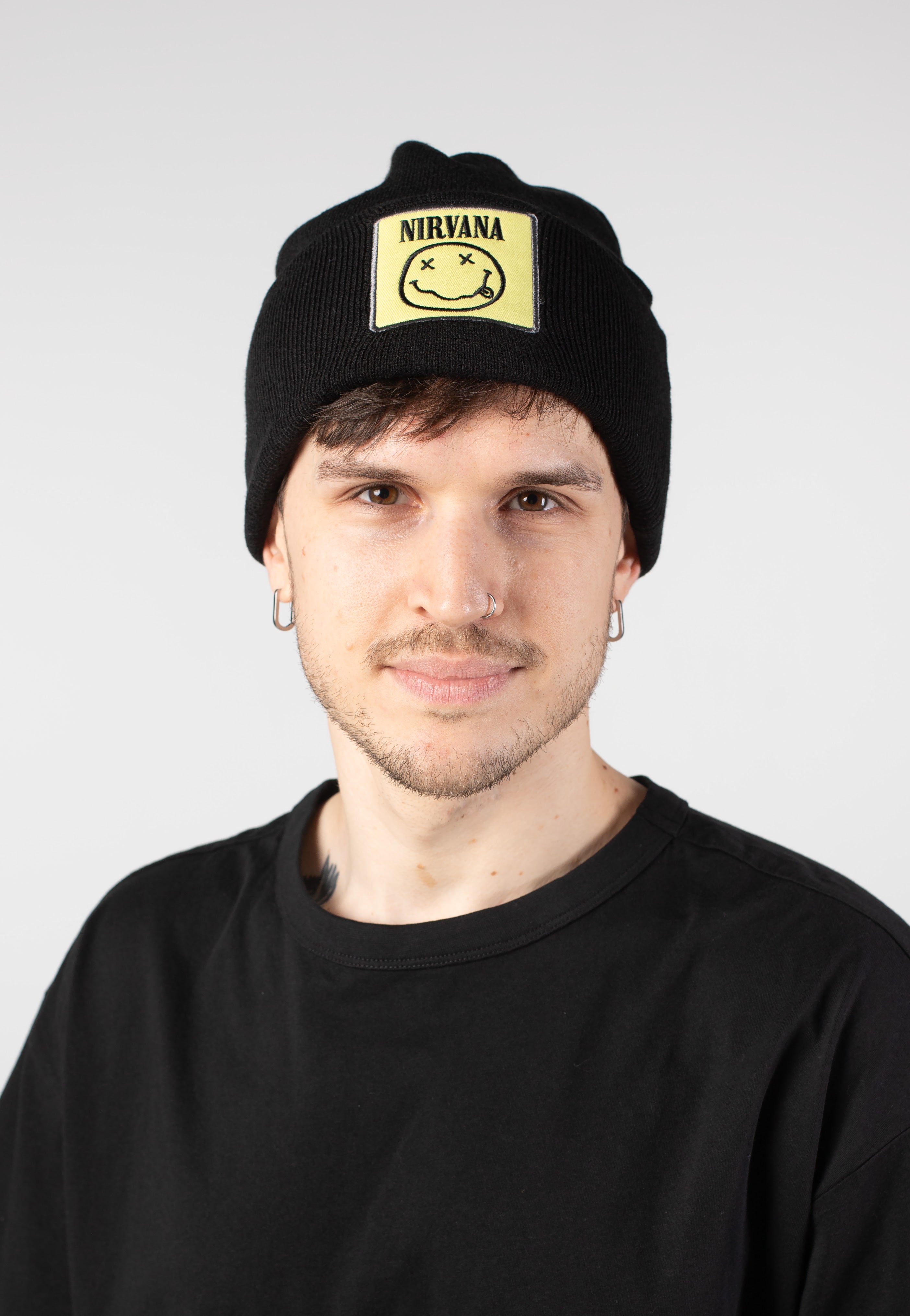 Nirvana - Square Logo - Beanie | Neutral-Image