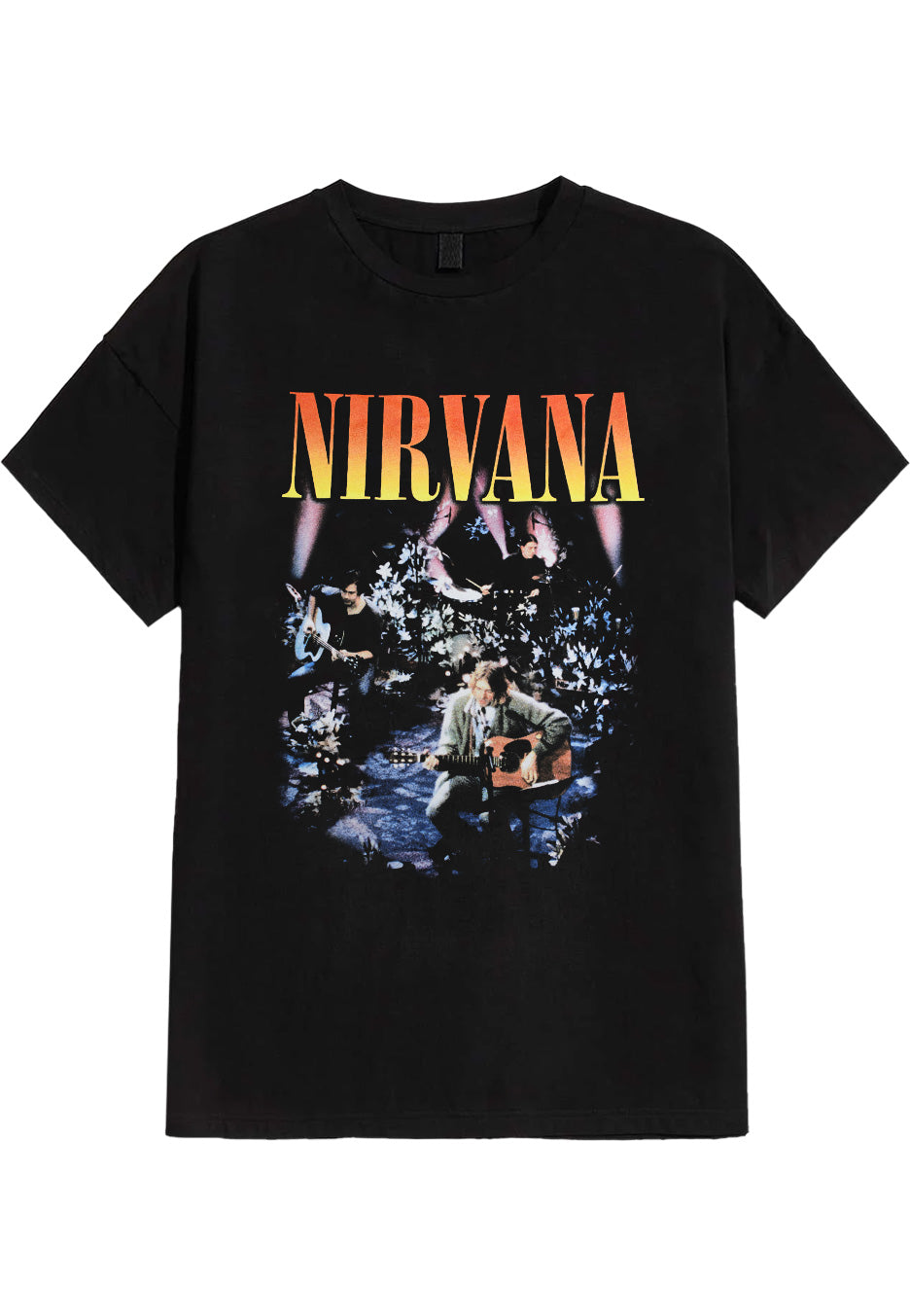 Nirvana - Unplugged Photo - T-Shirt | Neutral-Image