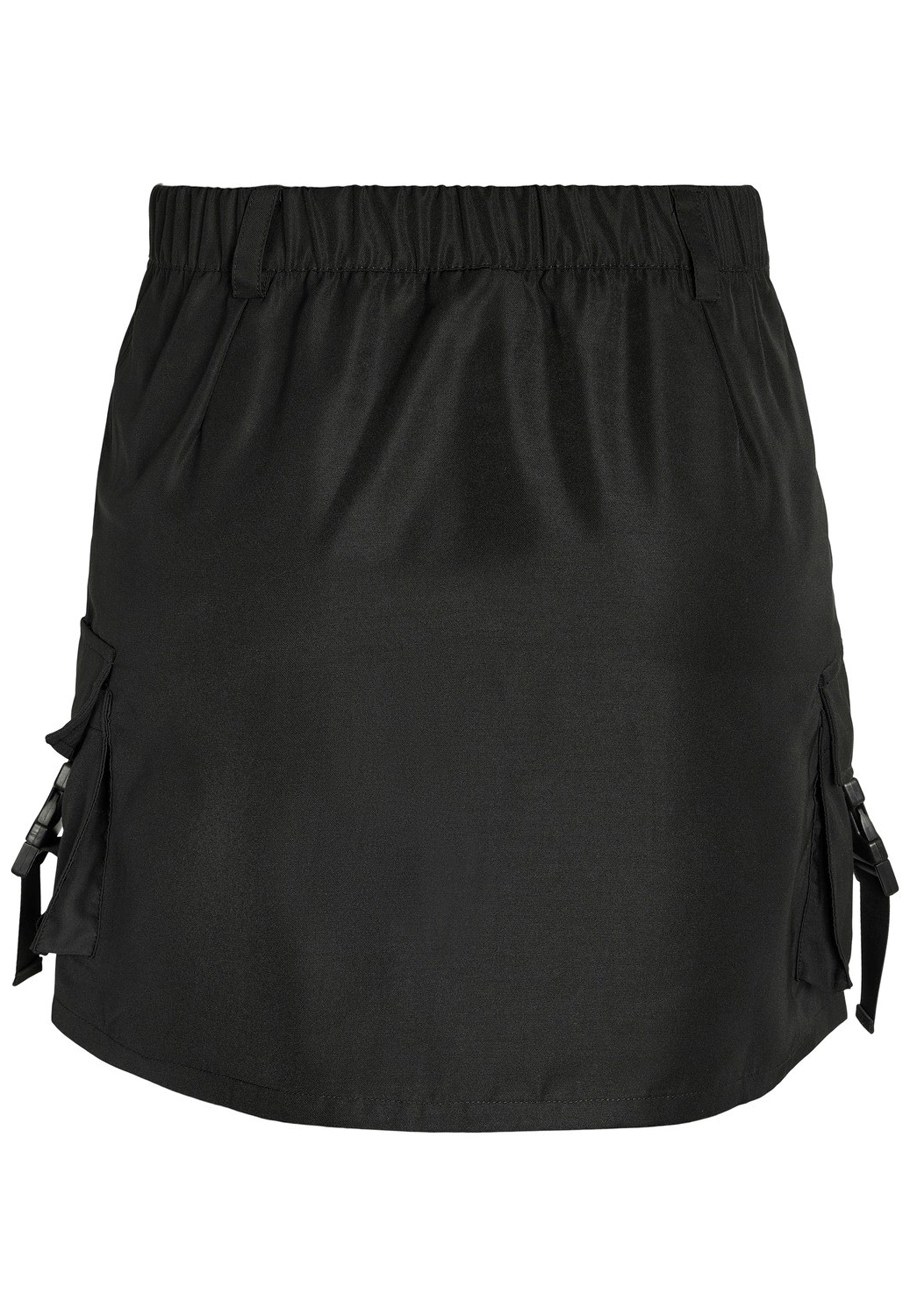 Noisy May - Irina Cargo Black Buckles - Skirt