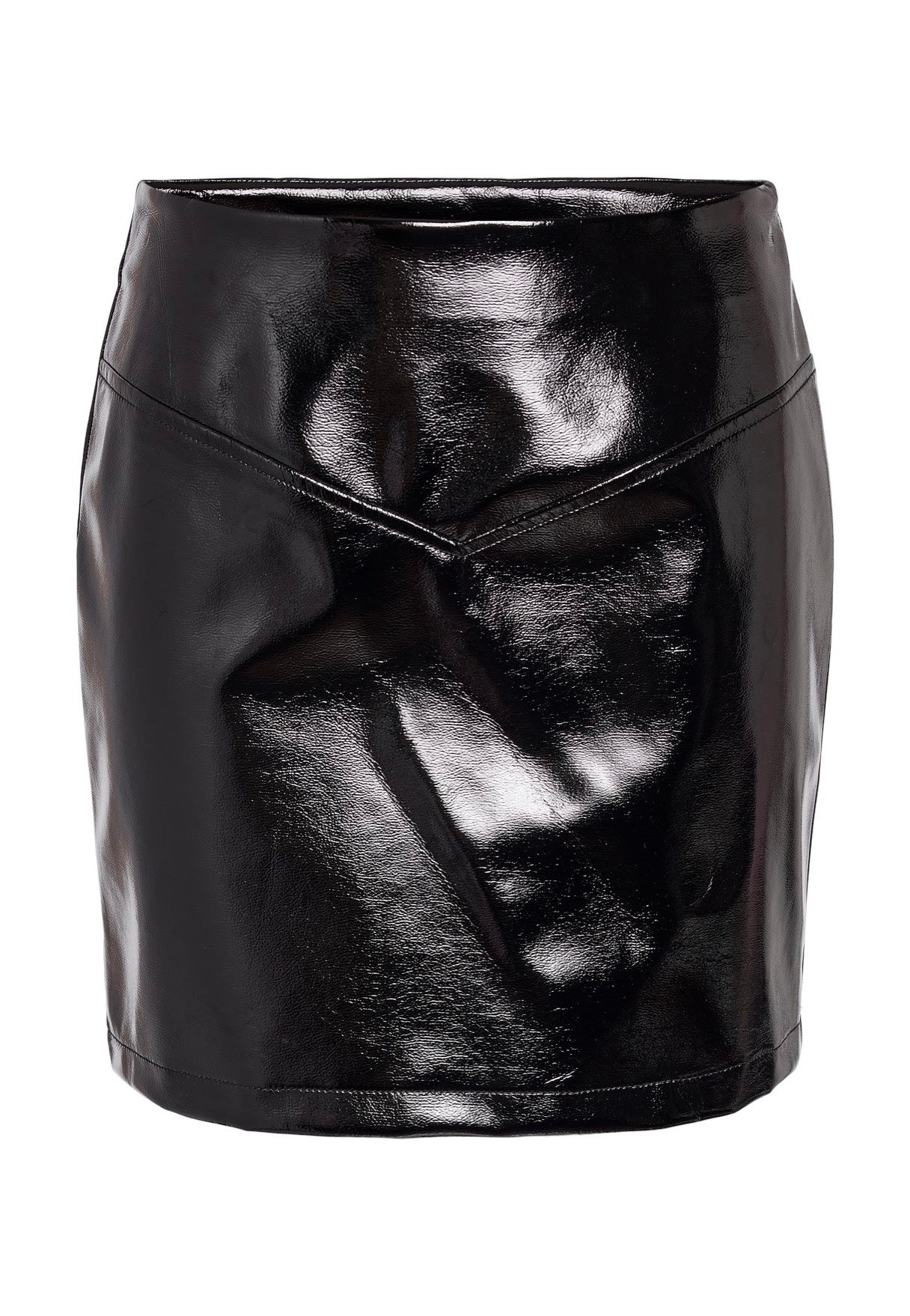 Noisy May - Neal Vinyl Mini Black - Skirt