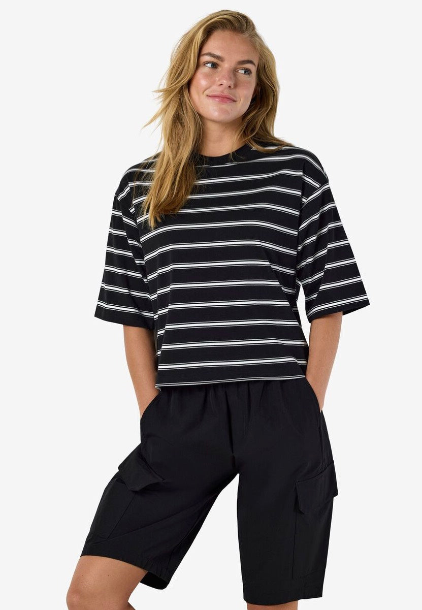 Noisy May - Ember  Stripe Black White - Top | Women-Image