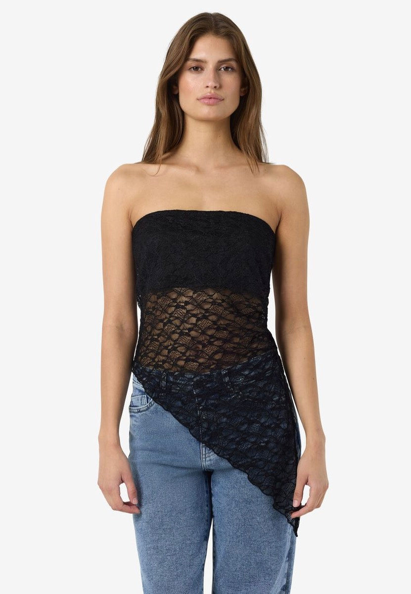 Noisy May - Lacey Bandeau Black - Top | Women-Image