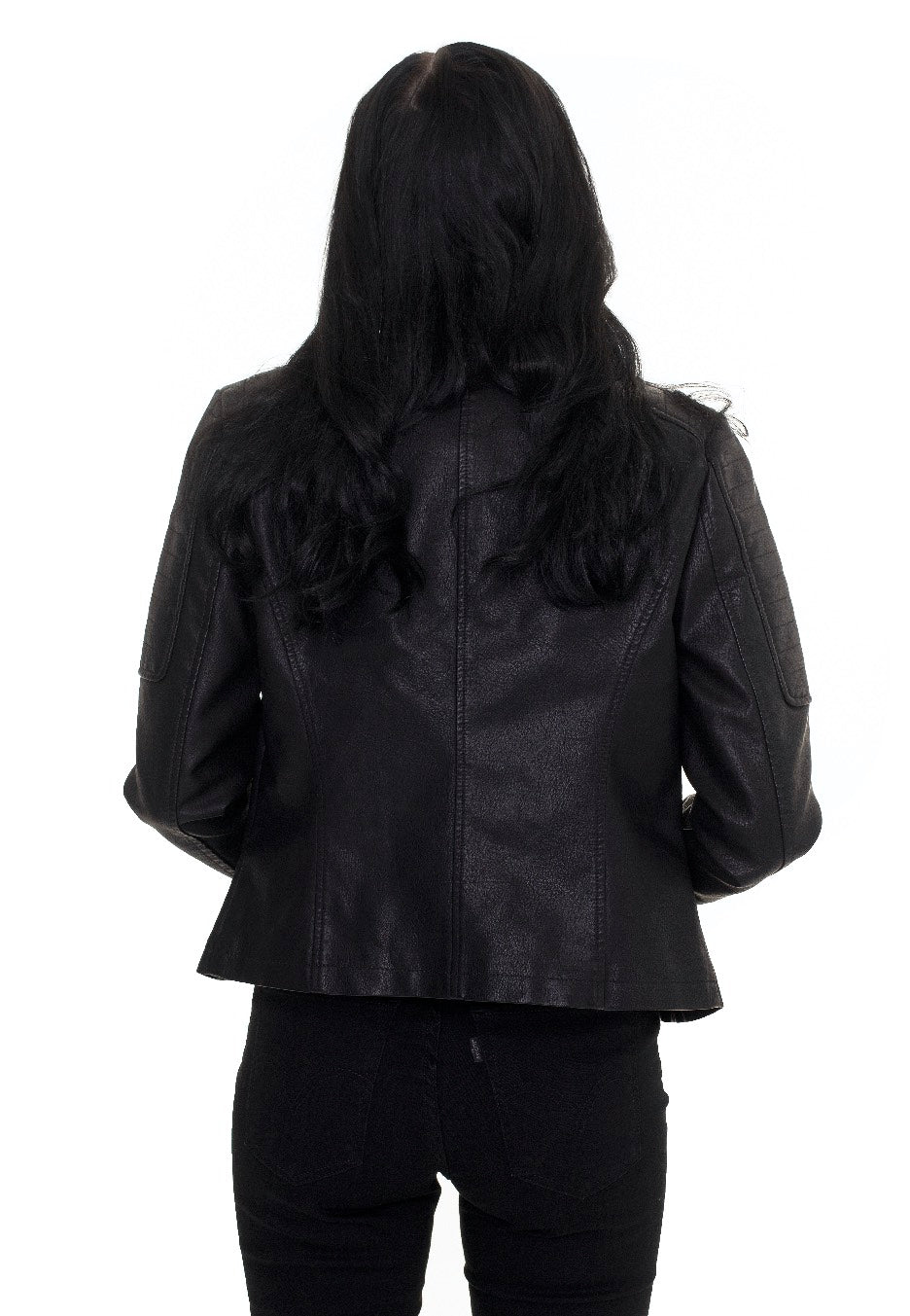 Noisy May - Rebel Black - Leather Jacket | Women-Image