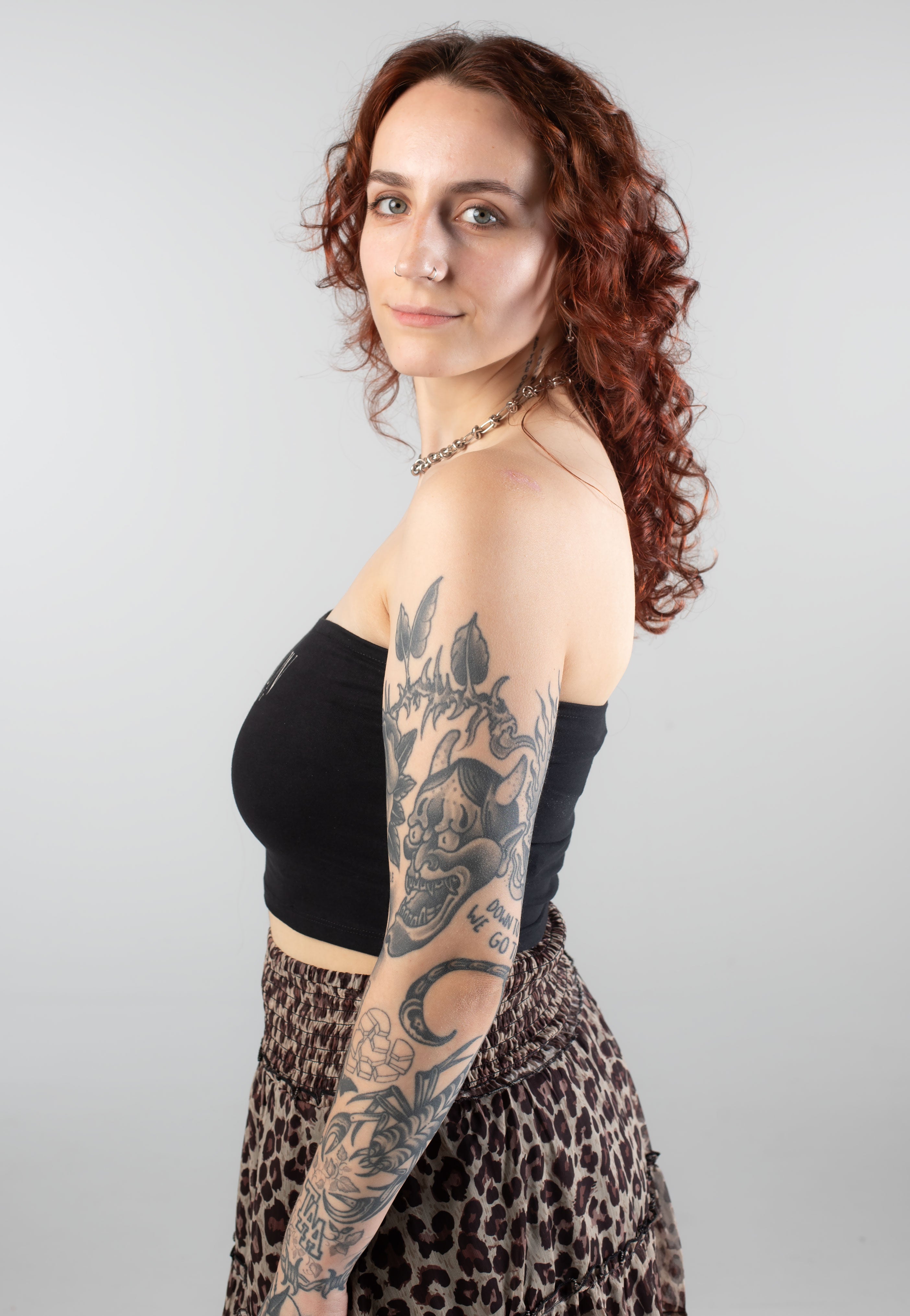 Noisy May - Brandon Bandeau Black Bright White - Top | Women-Image