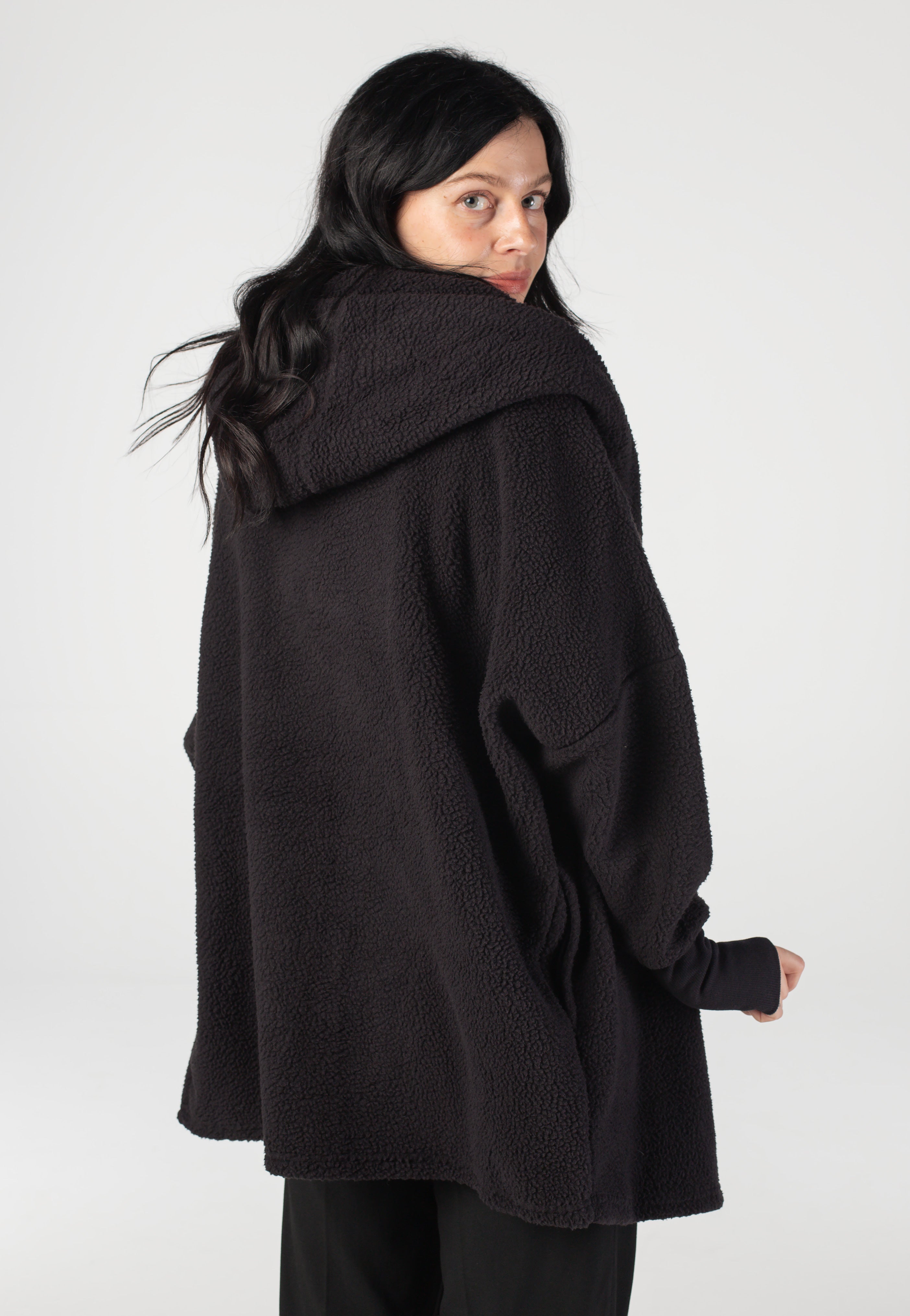 Noisy May - Cozy Long Black - Jacket | Women-Image