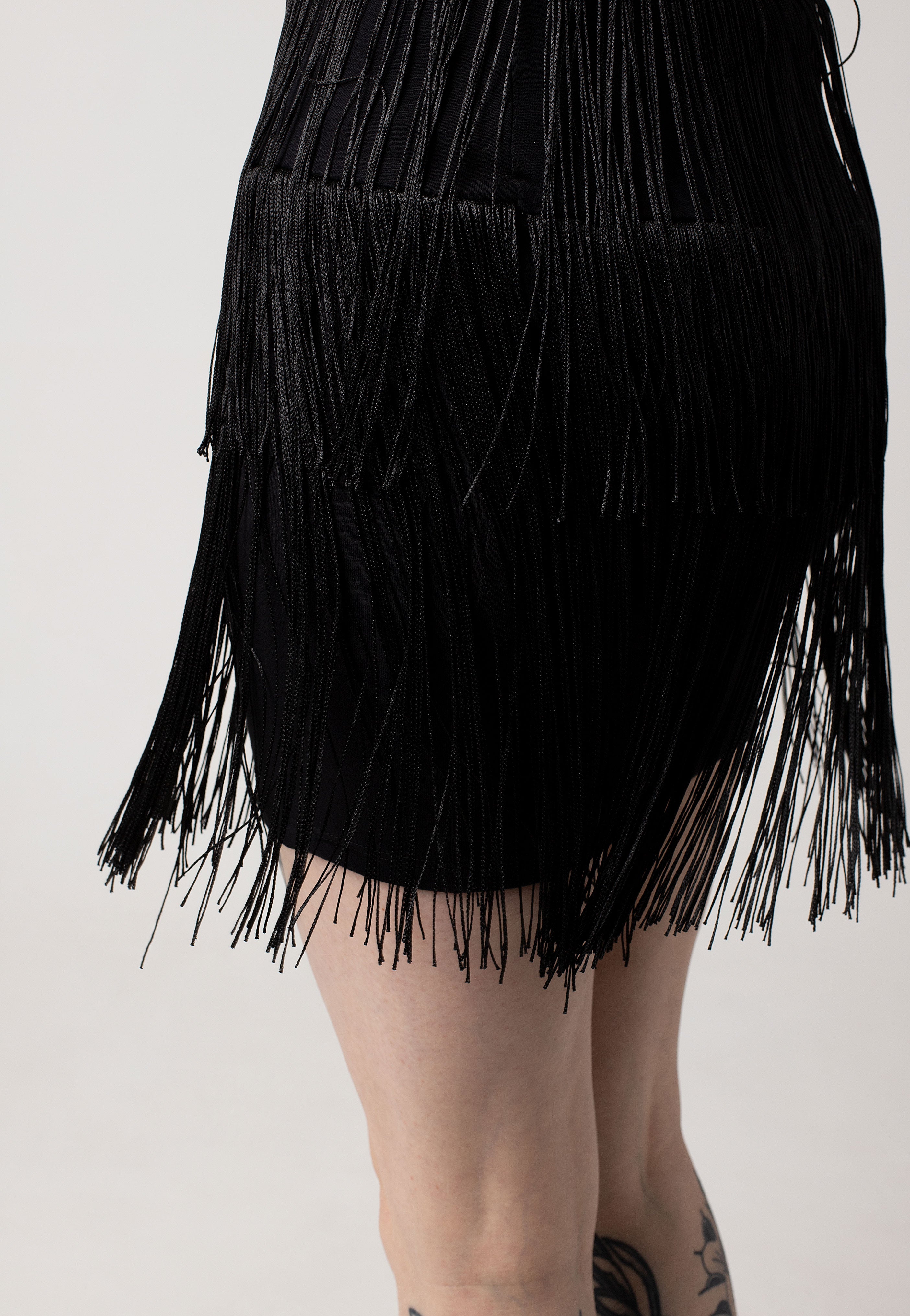 Noisy May - Dallas Black Fringes - Skirt
